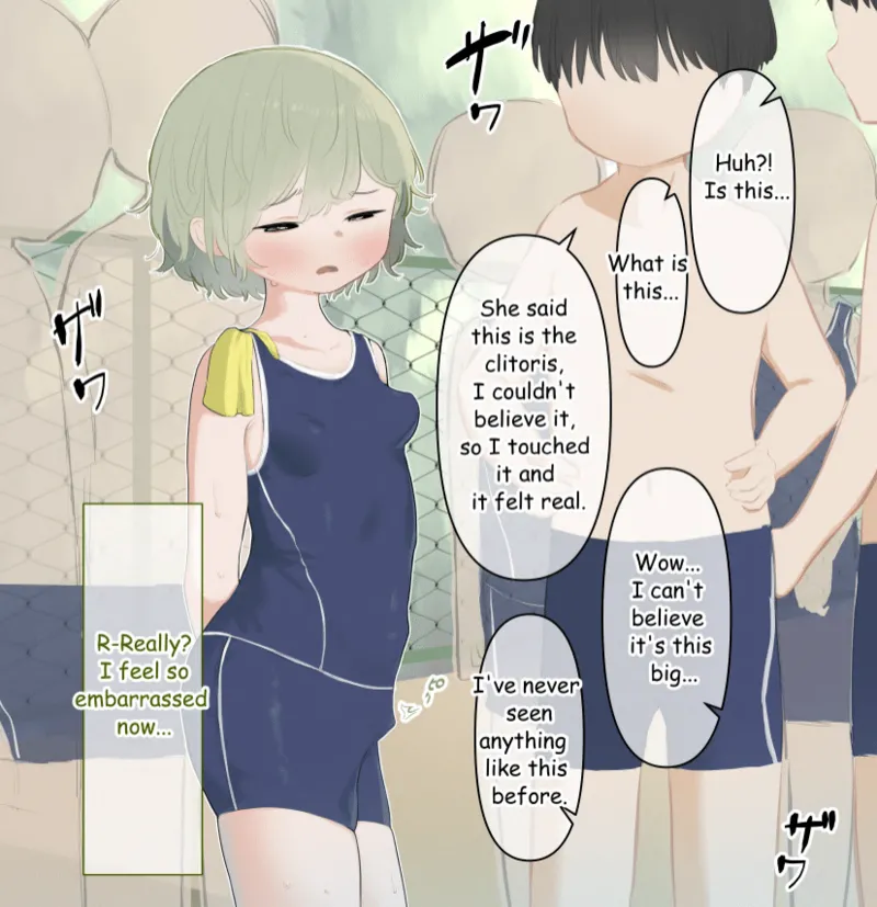 クリが大きいことが水泳の授業でバレちゃった女の子 Page.10