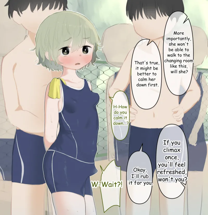 クリが大きいことが水泳の授業でバレちゃった女の子 Page.14