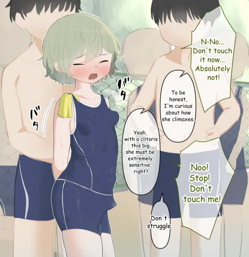 クリが大きいことが水泳の授業でバレちゃった女の子 Page.15