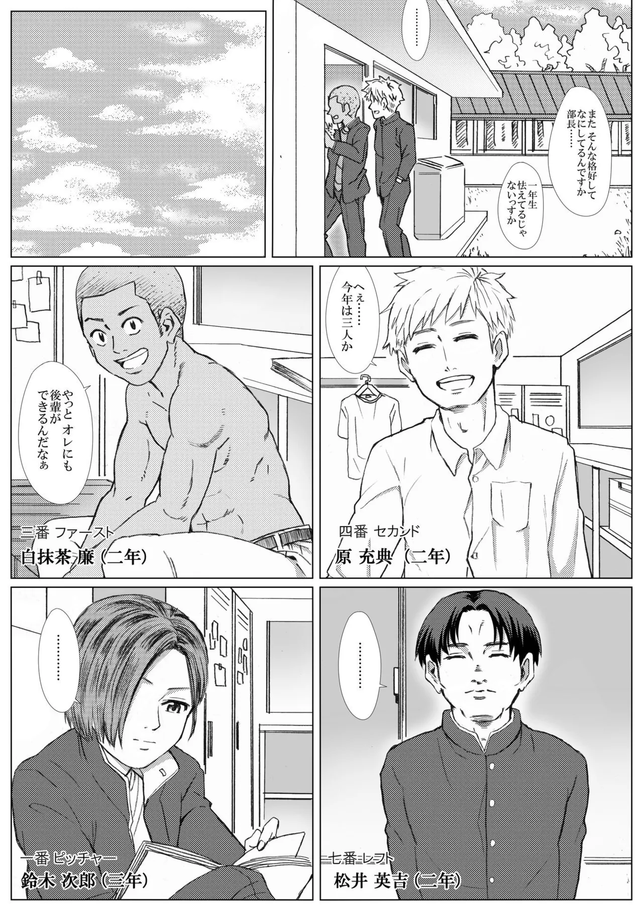 黒朕光学園野球部のエロ活動記録 Page.7