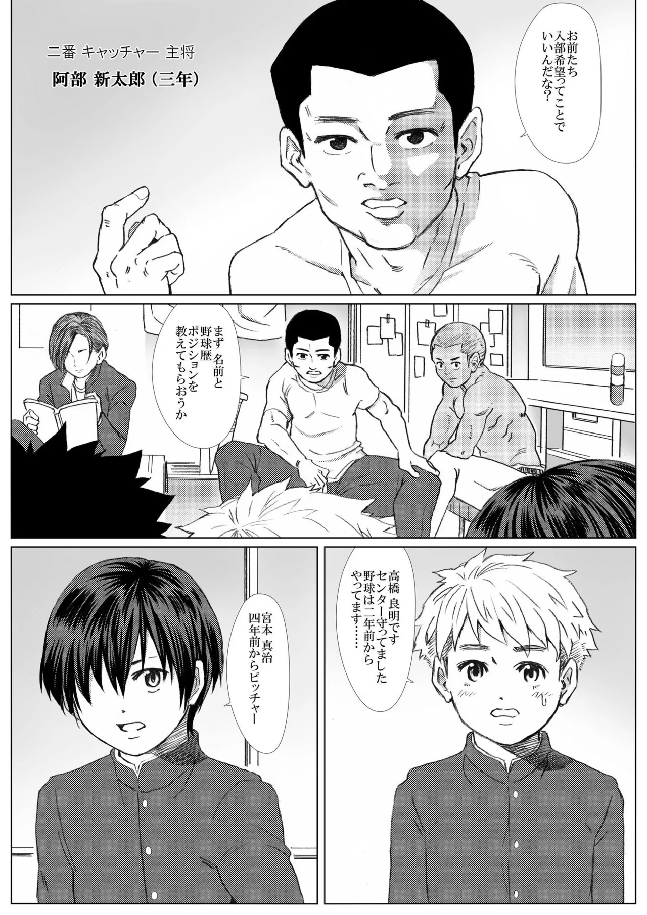 黒朕光学園野球部のエロ活動記録 Page.8