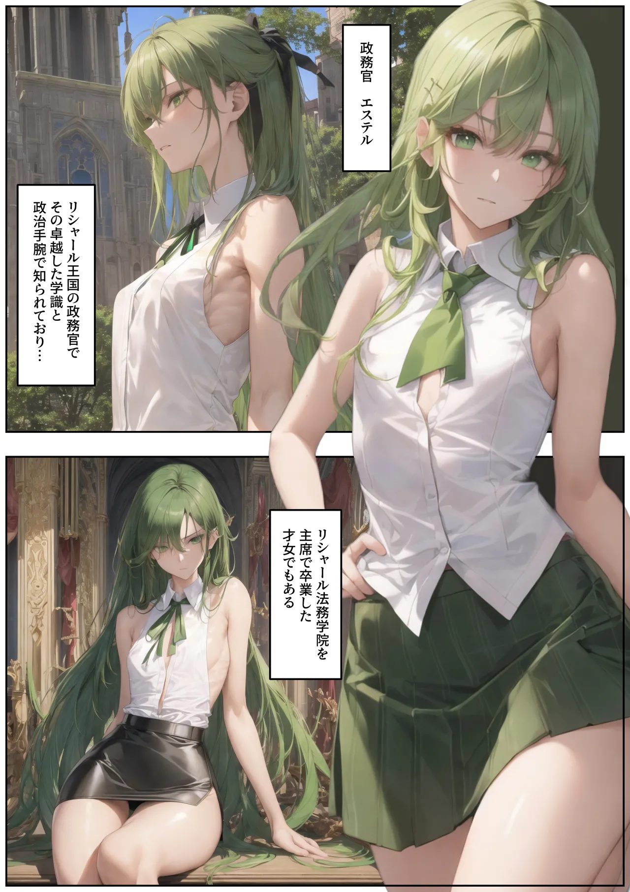 売奴家畜化調教6 政務官エステル Page.3