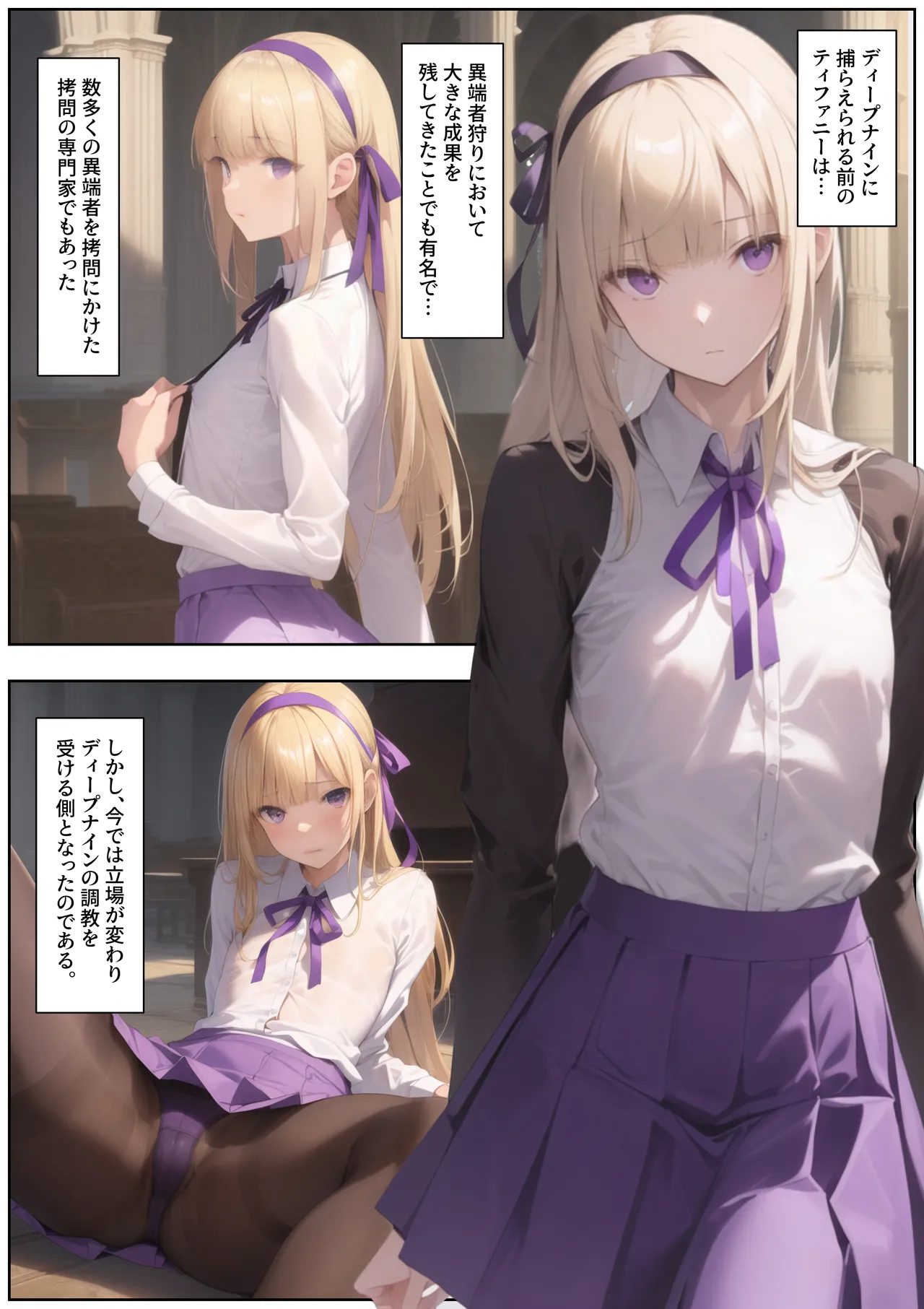売奴家畜化調教4 聖騎士ティファニー Page.11