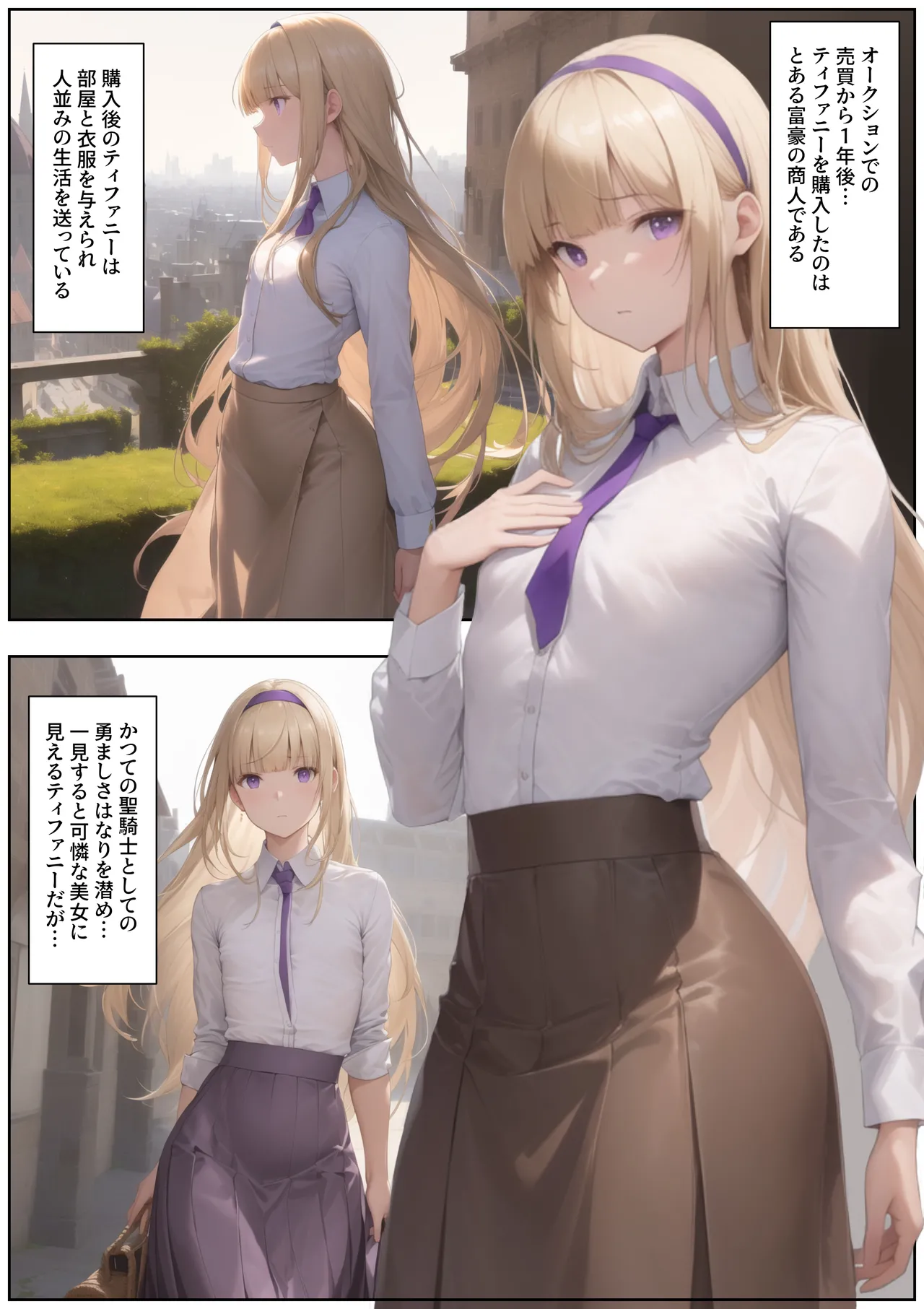売奴家畜化調教4 聖騎士ティファニー Page.42