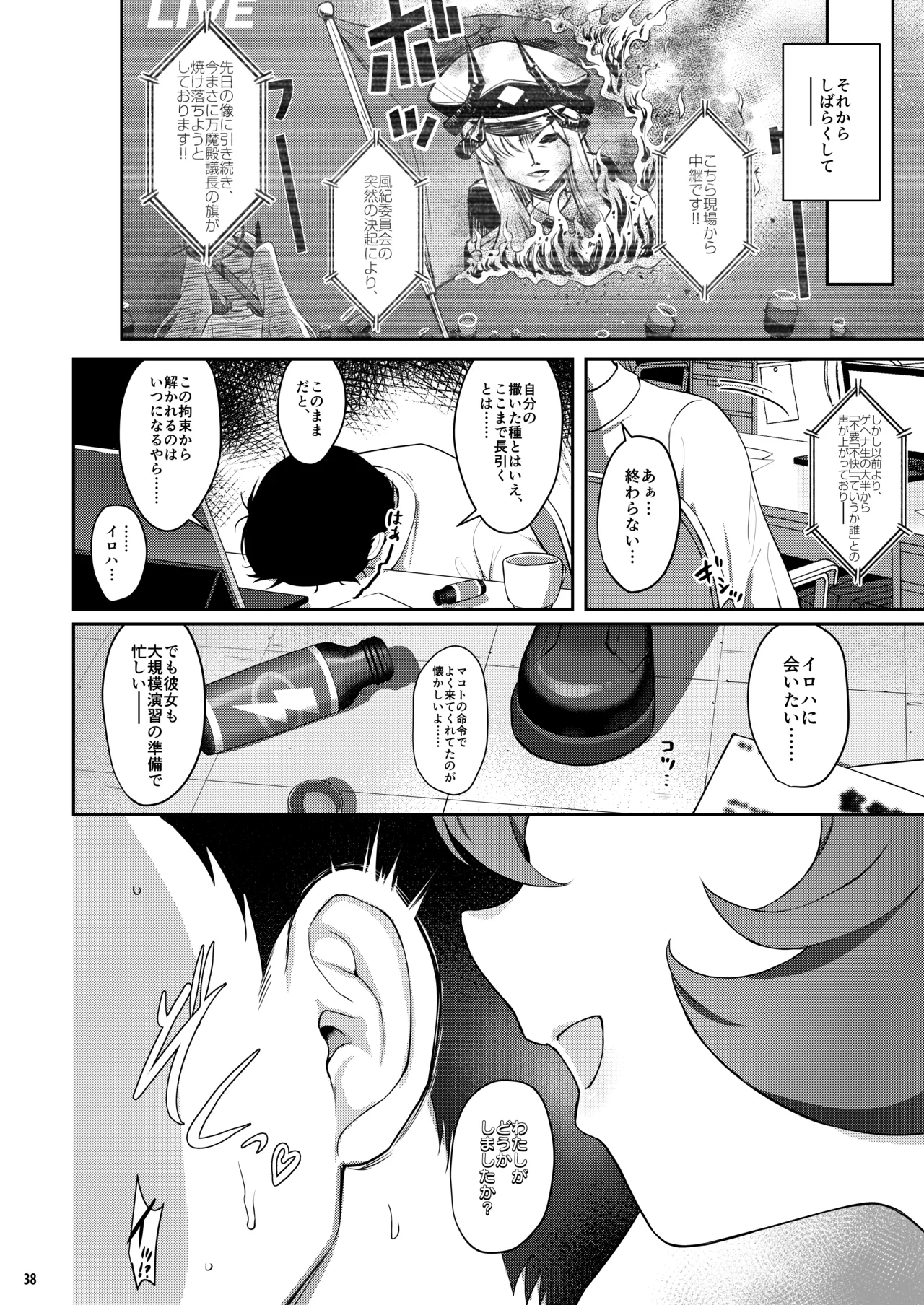 ホリゾンタルアーカイブ -色・愛・落・夢- Page.37