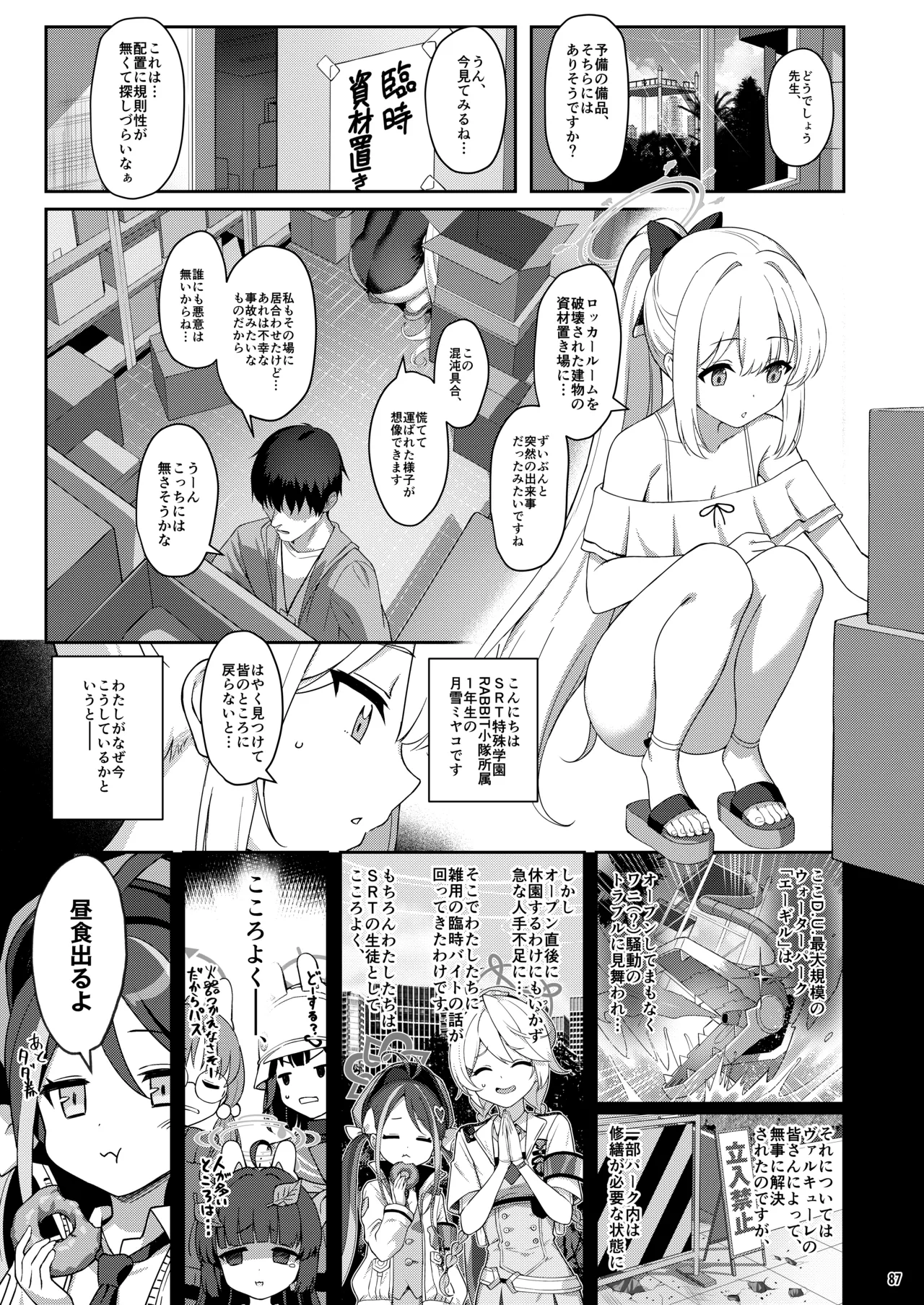 ホリゾンタルアーカイブ -色・愛・落・夢- Page.86