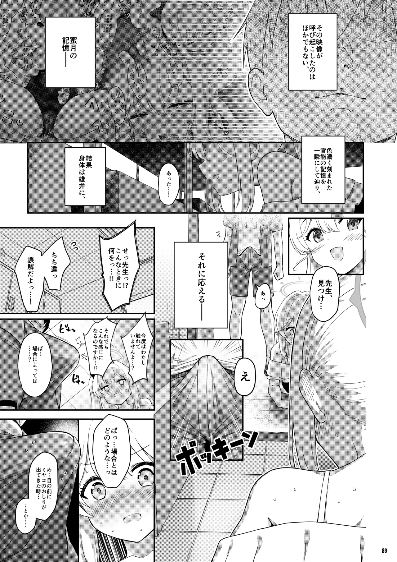 ホリゾンタルアーカイブ -色・愛・落・夢- Page.88