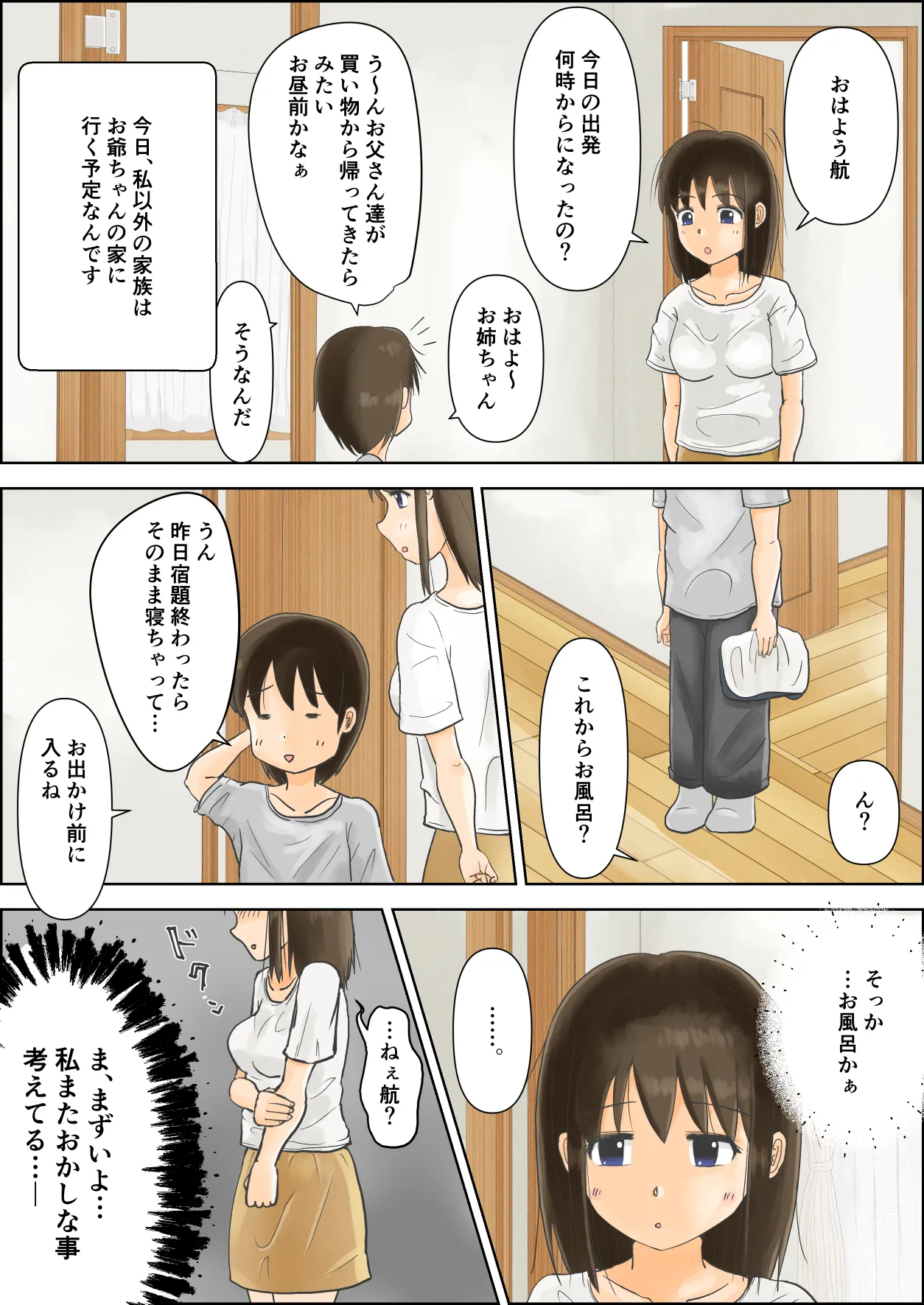 お姉ちゃんの露出体験記 3 Page.2
