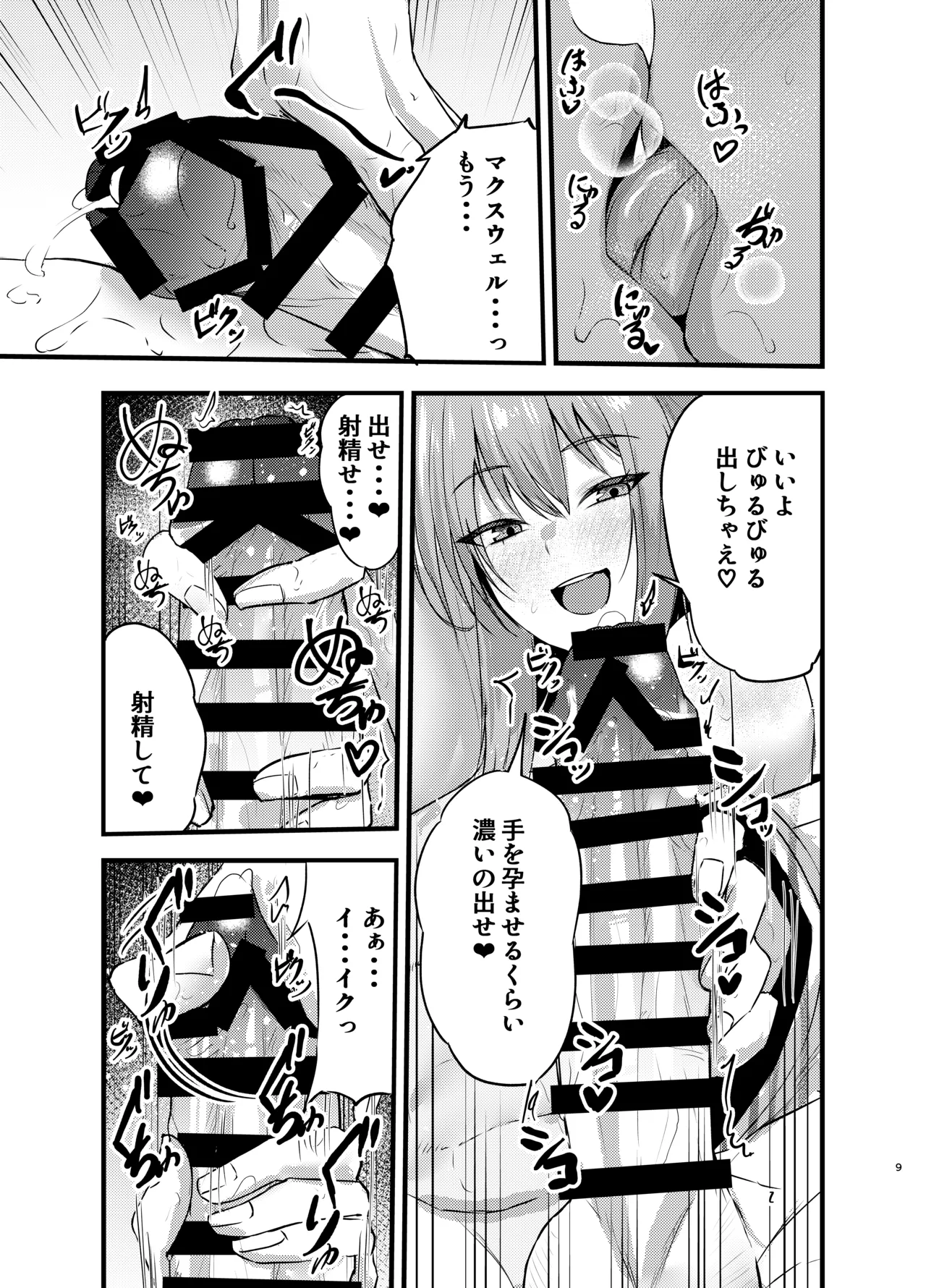 偏愛マクスウェルの休日 Page.8