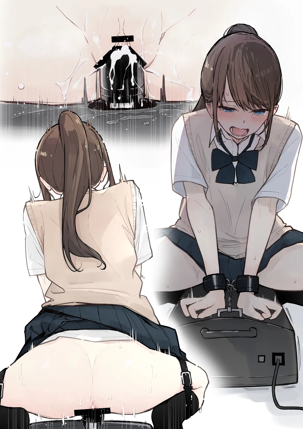 ［なのなんの］ 制服おもちゃ放置 02 Page.3