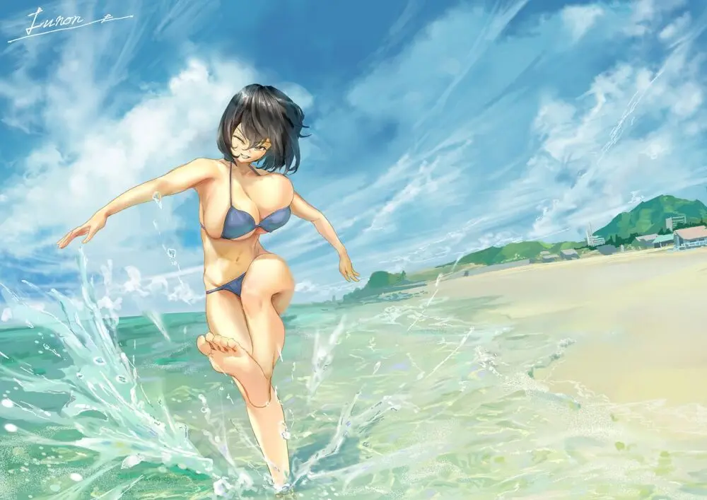 後輩・羽雅音ちゃん 夏の魔法・青い嵐編 ＋ 海編 Page.25