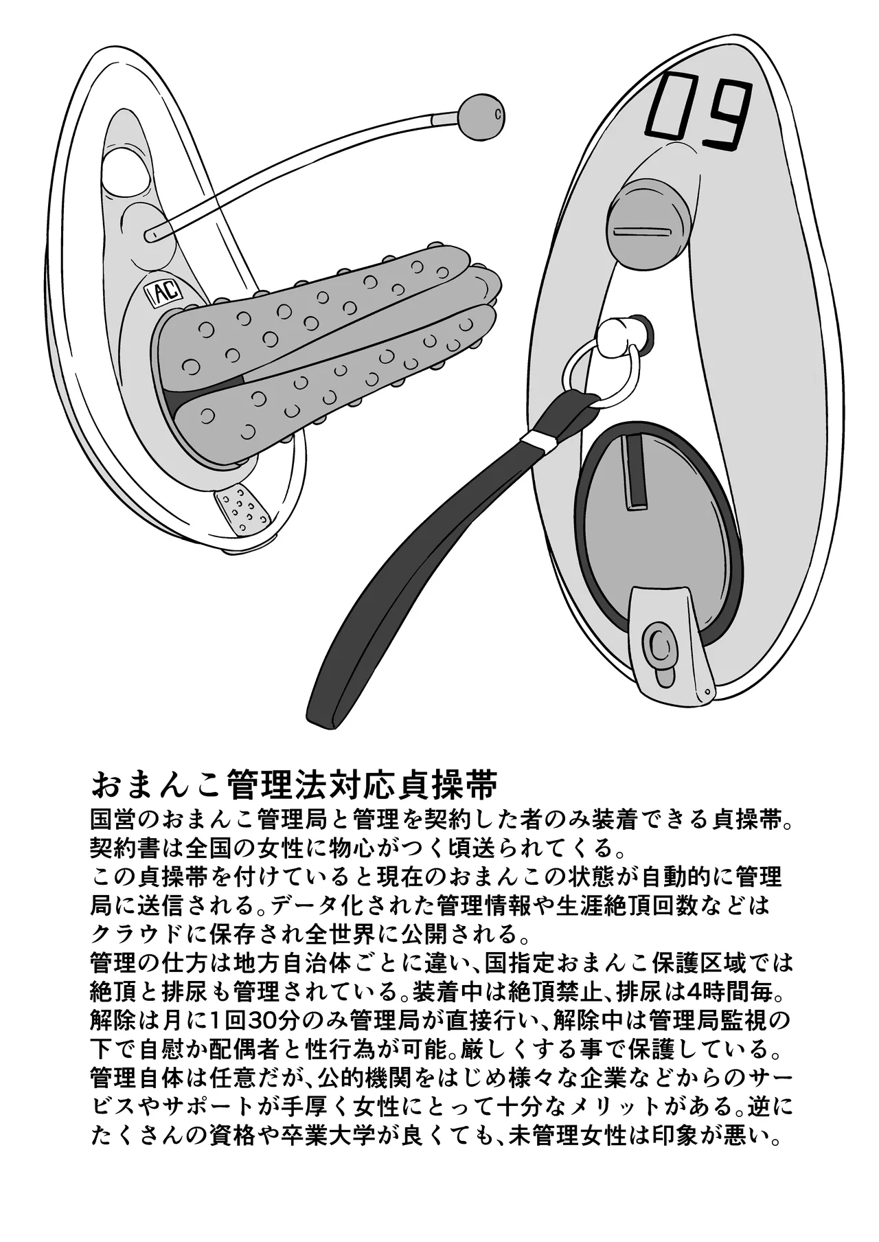 おまんこ管理社会 Page.9