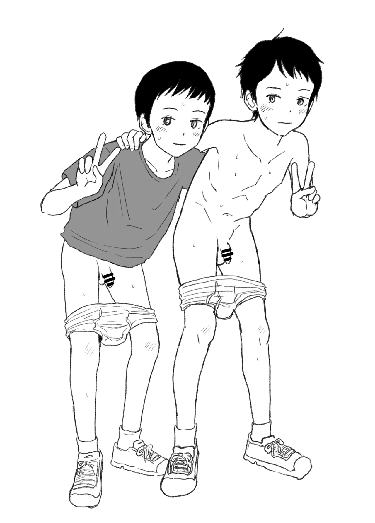 サマーキャンプの夜 自慰少年アナル開発 Page.45