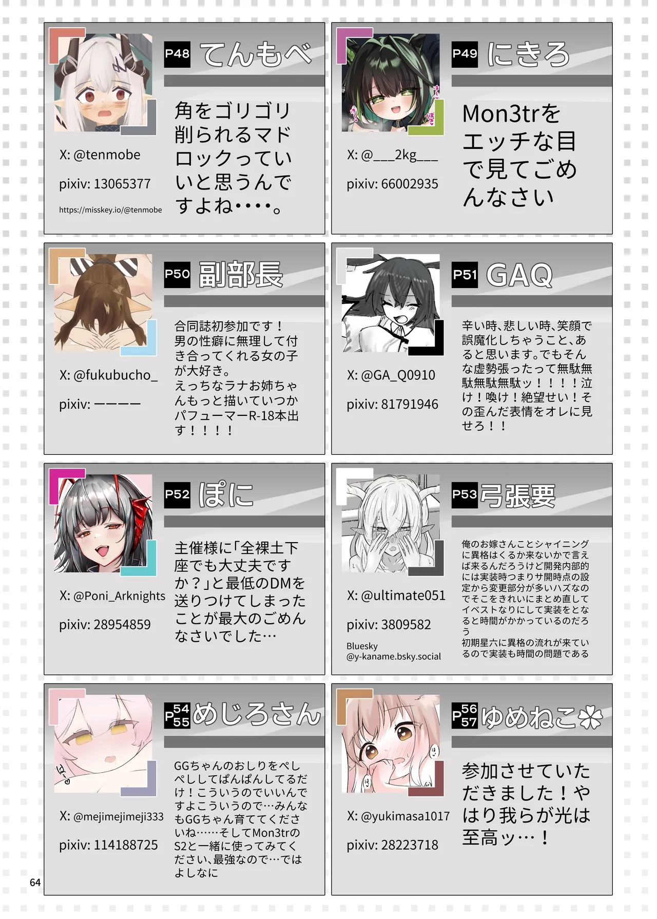 アークナイツごめんなさい合同 Page.64