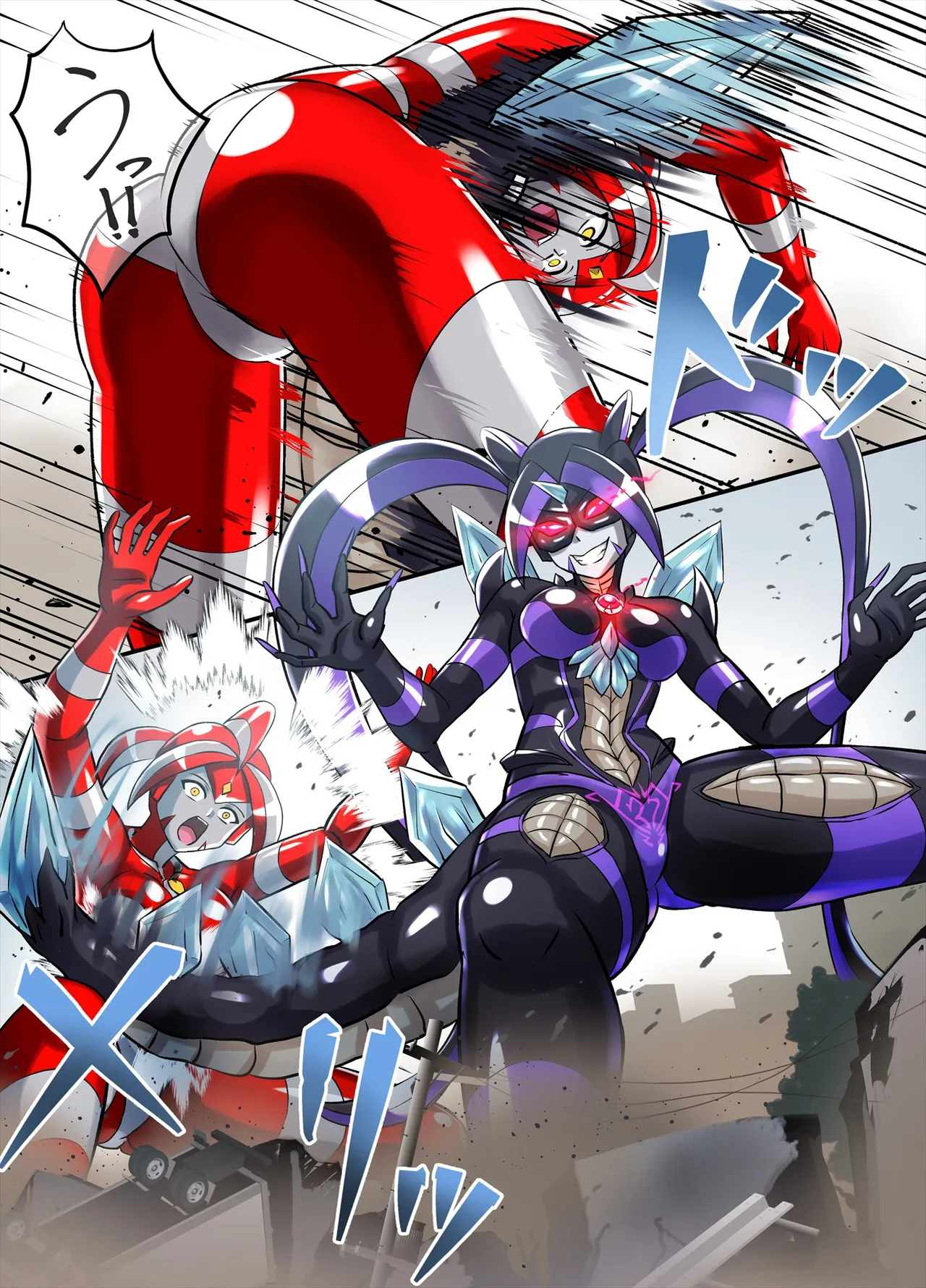 アルティメットレナ 第6話 決戦！VSアルティメットニナ！ Page.45