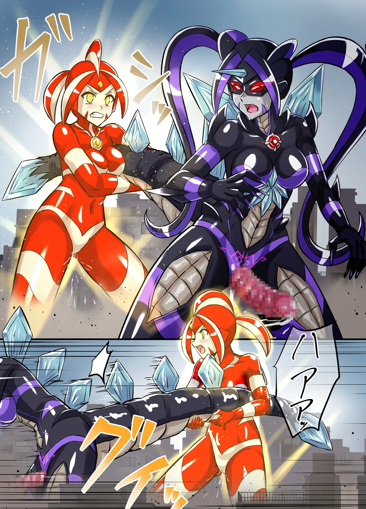 アルティメットレナ 第6話 決戦！VSアルティメットニナ！ Page.66