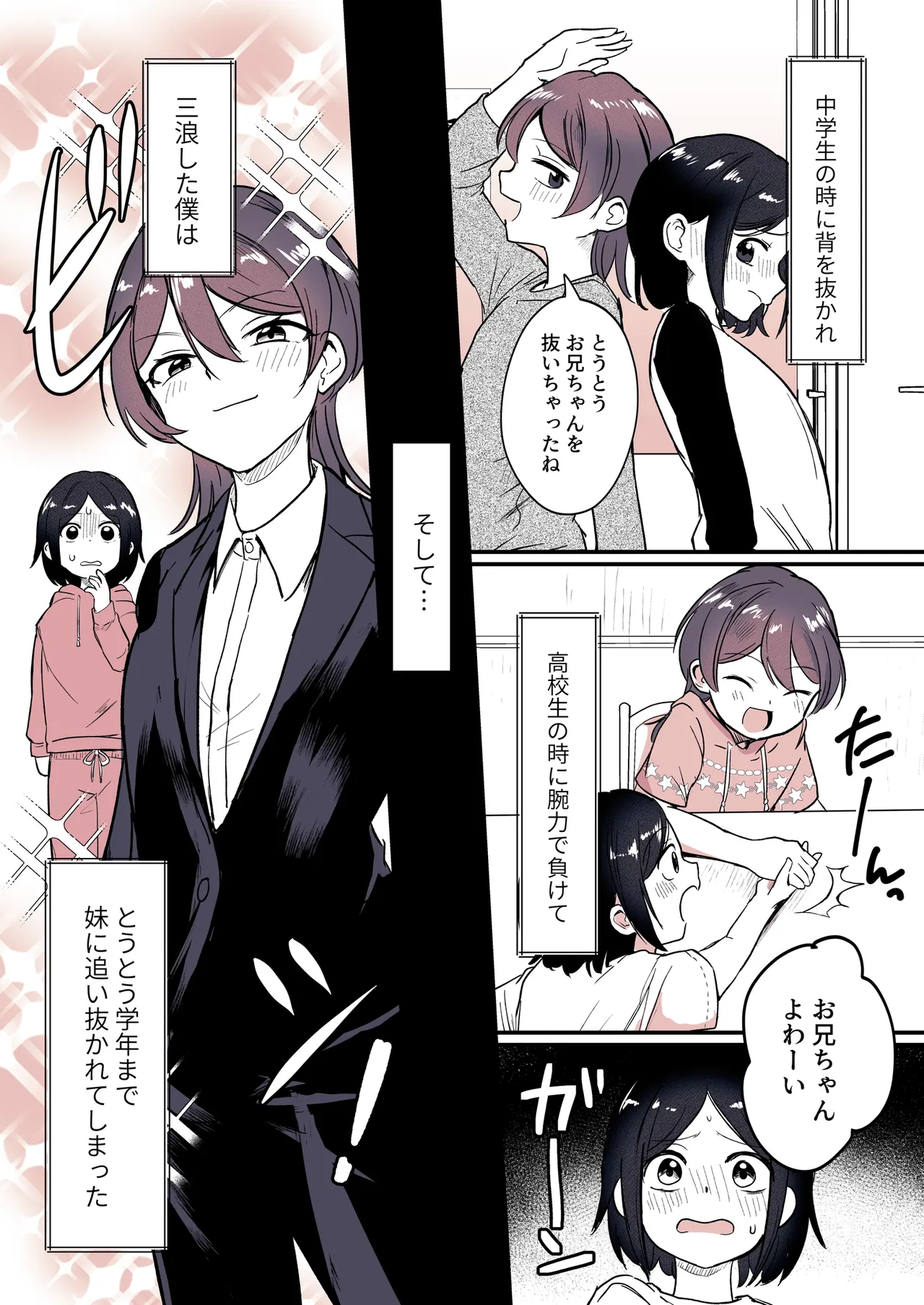 兄になった夏季ちゃんと妹にされた冬季くん Page.4