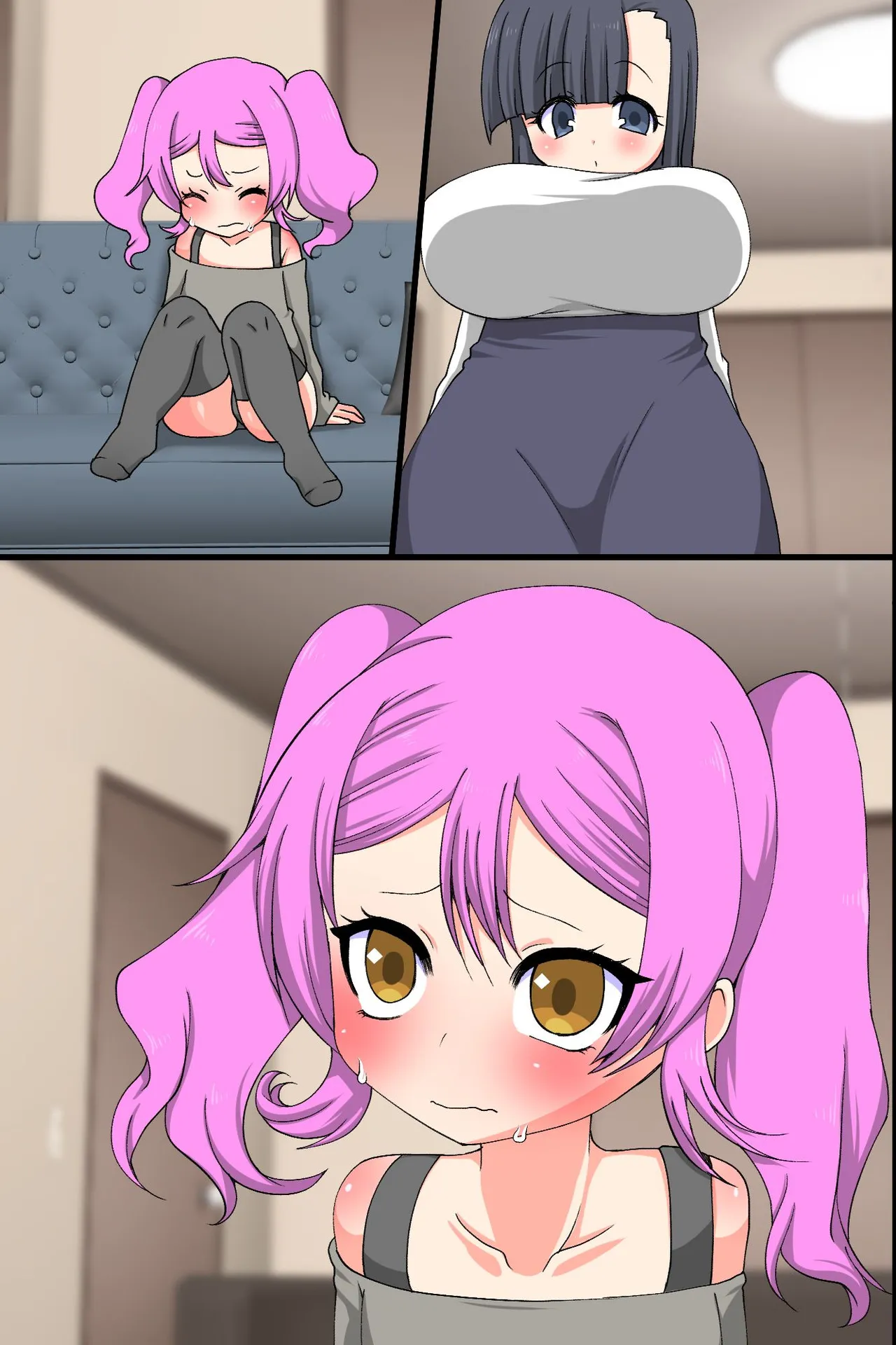 ビッチな姉妹はお兄ちゃんとセックスしたい！〜童貞兄といっぱいはじめての気持ちいいこと〜 Page.47