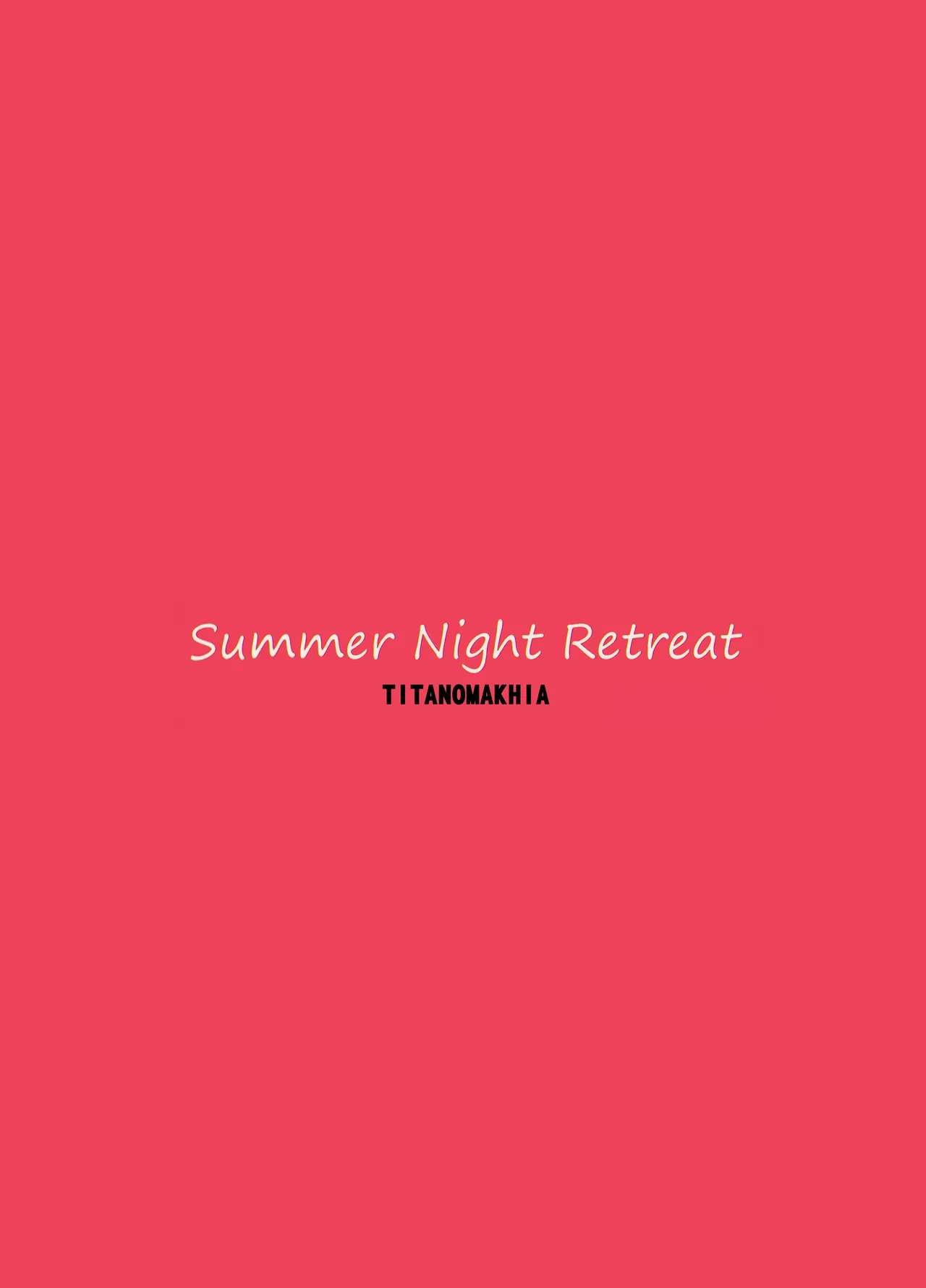 Summer Night Retreat Page.44