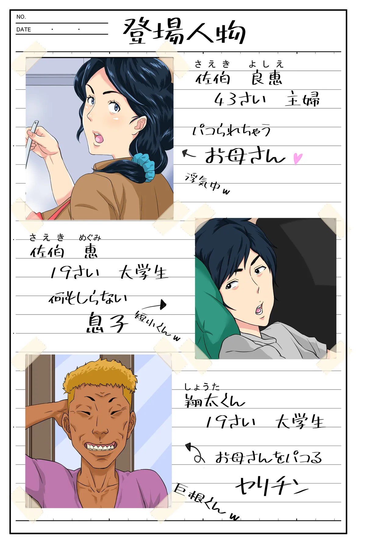 お母さんいただきま～スw Page.6