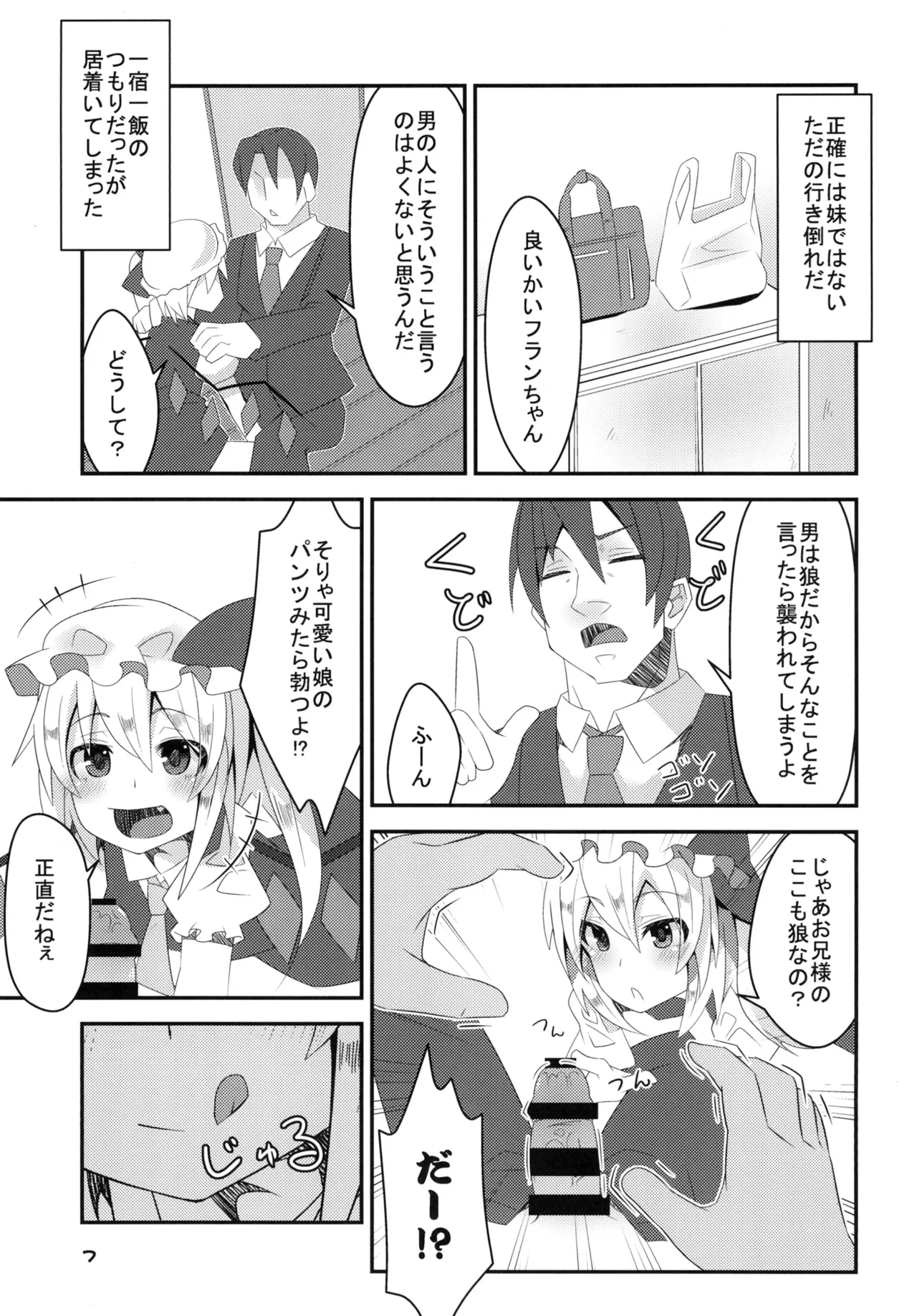 淫乱妹!フランちゃん Page.7