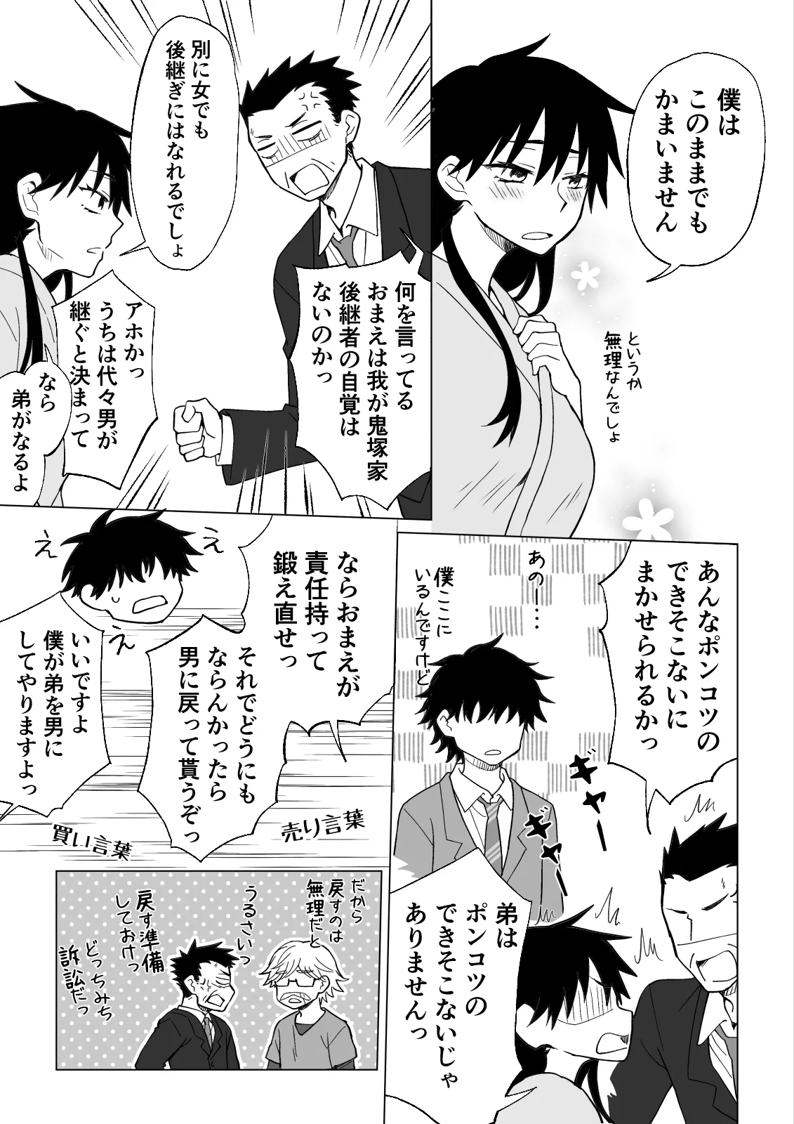 デキる兄が姉になってデキ損ないの弟を可愛がる話。 Page.6
