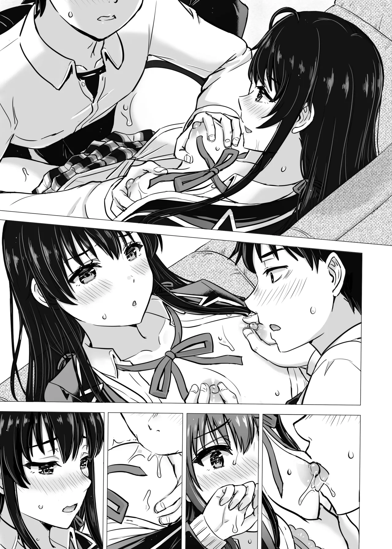 はじめての。雪ノ下雪乃と。 Page.116