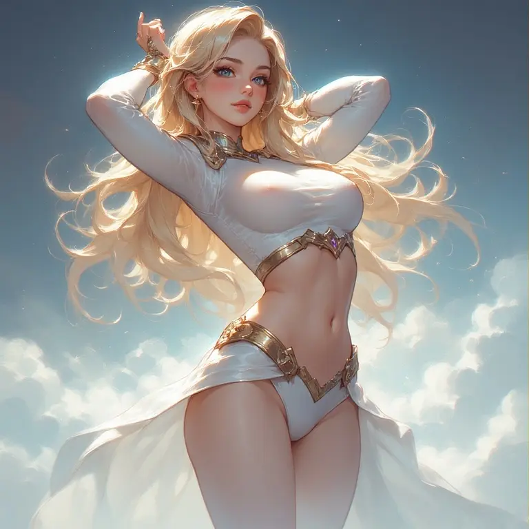 Angelic Supergirl Page.2