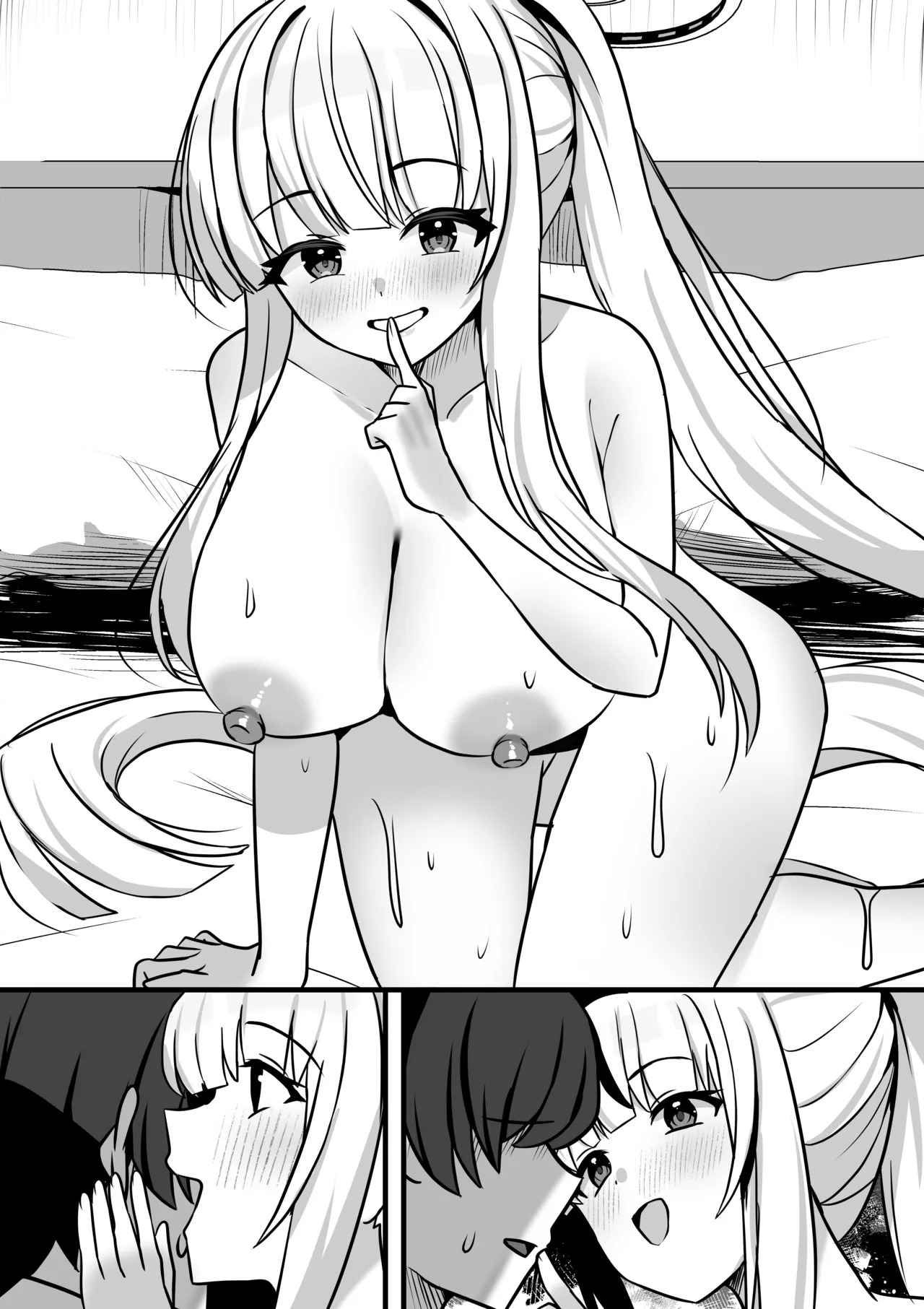 ノアとエッチな記録あ〜かいぶ！！ Page.49