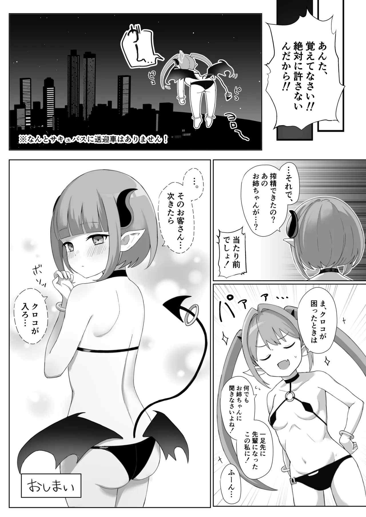 サキュバスだから合法!メスガキ理解らせ風俗 Page.18