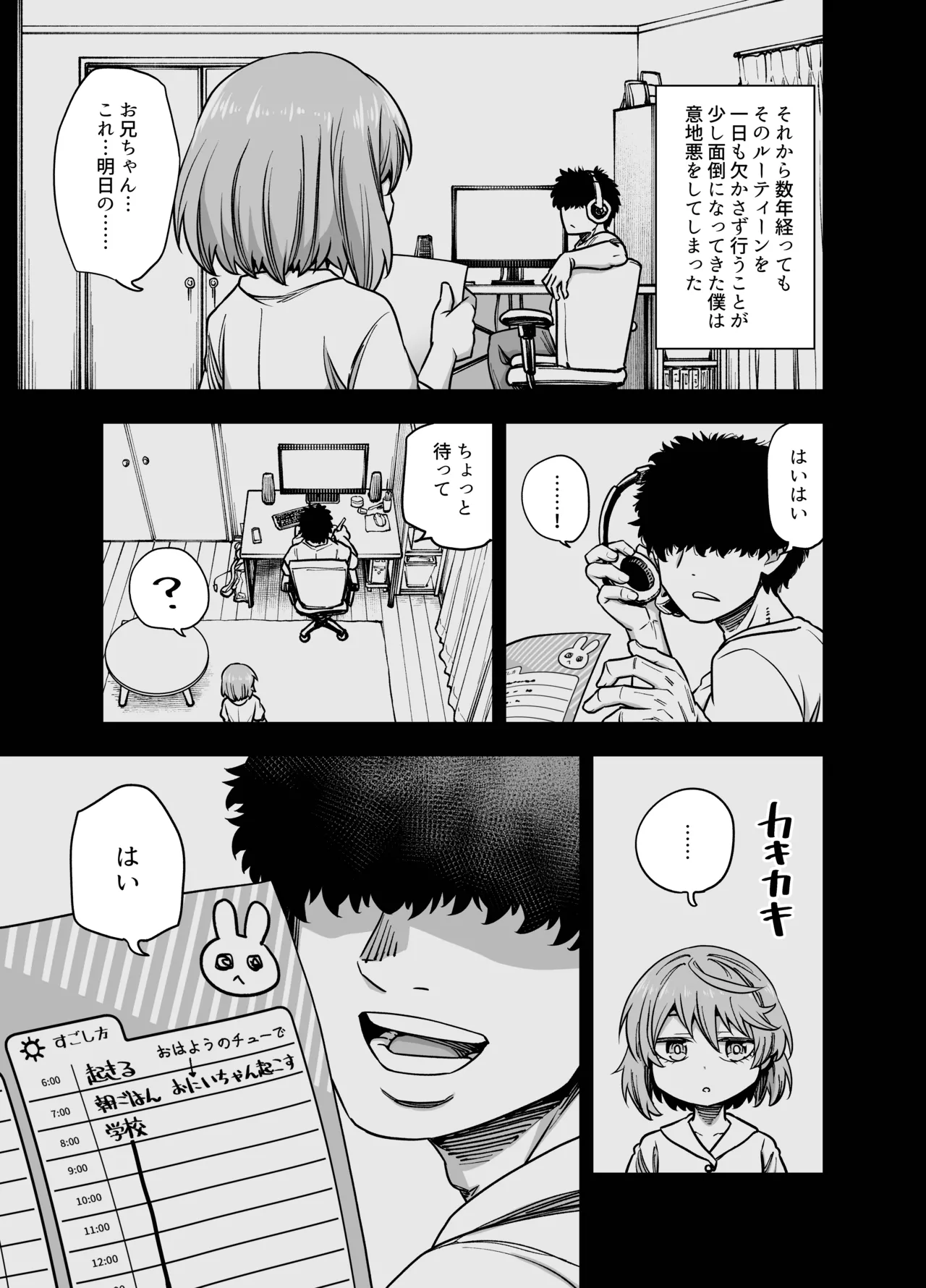 僕の妹は予定表通りにしか行動できない Page.6