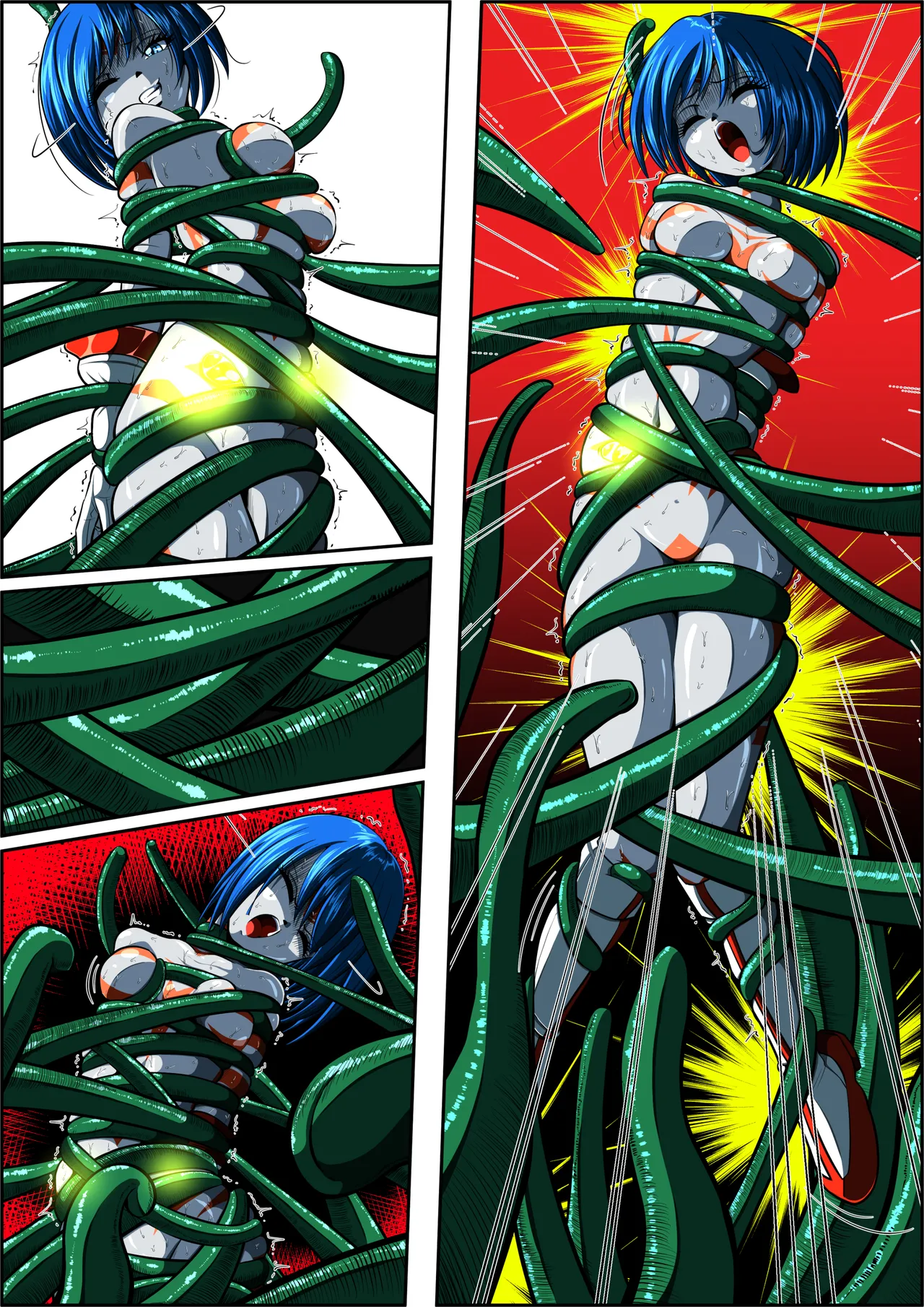 触手からは逃げられない…!? 〜フィオラクライシス外伝7〜 Page.9