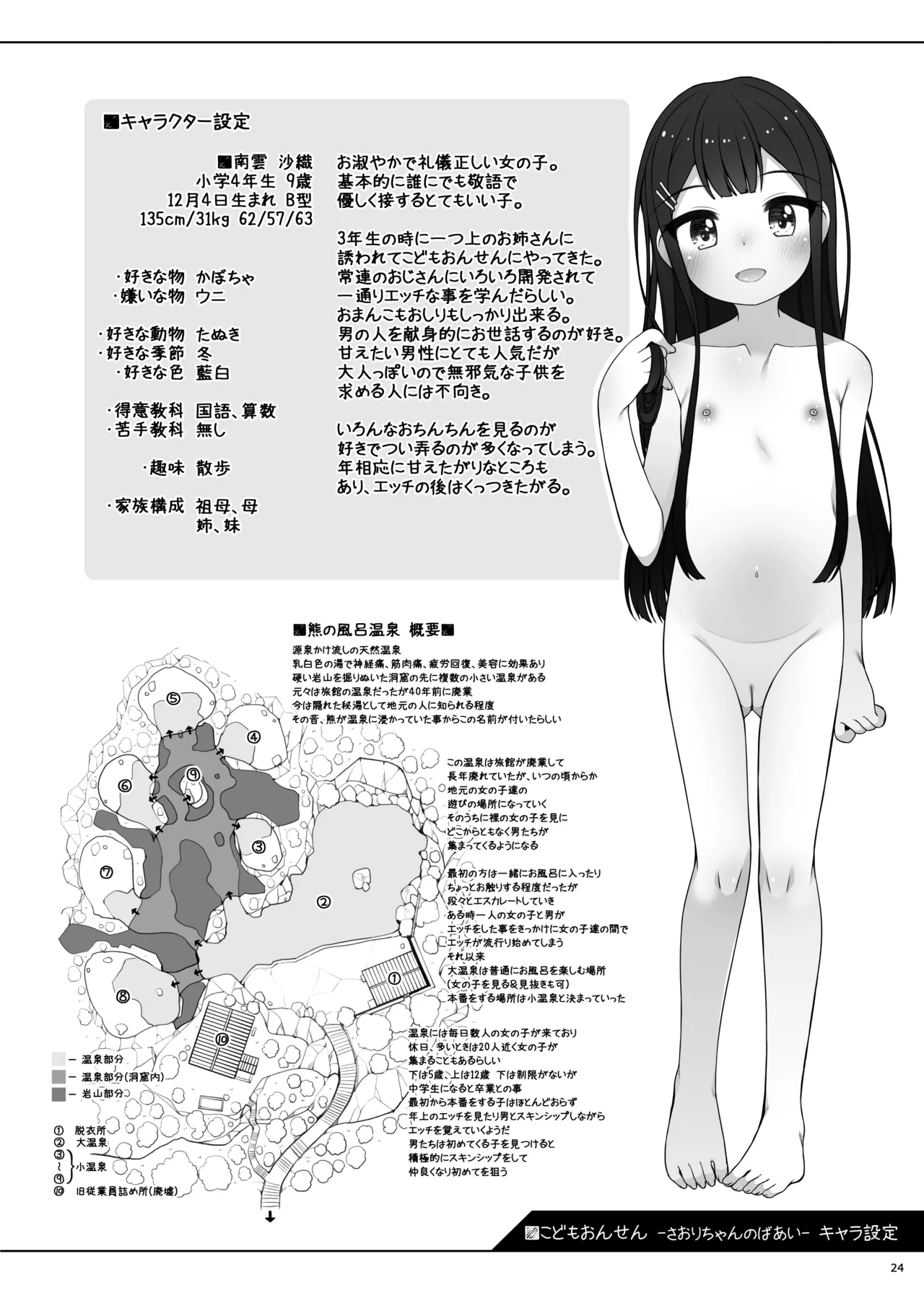 こどもおんせん -さおりちゃんのばあい- Page.24