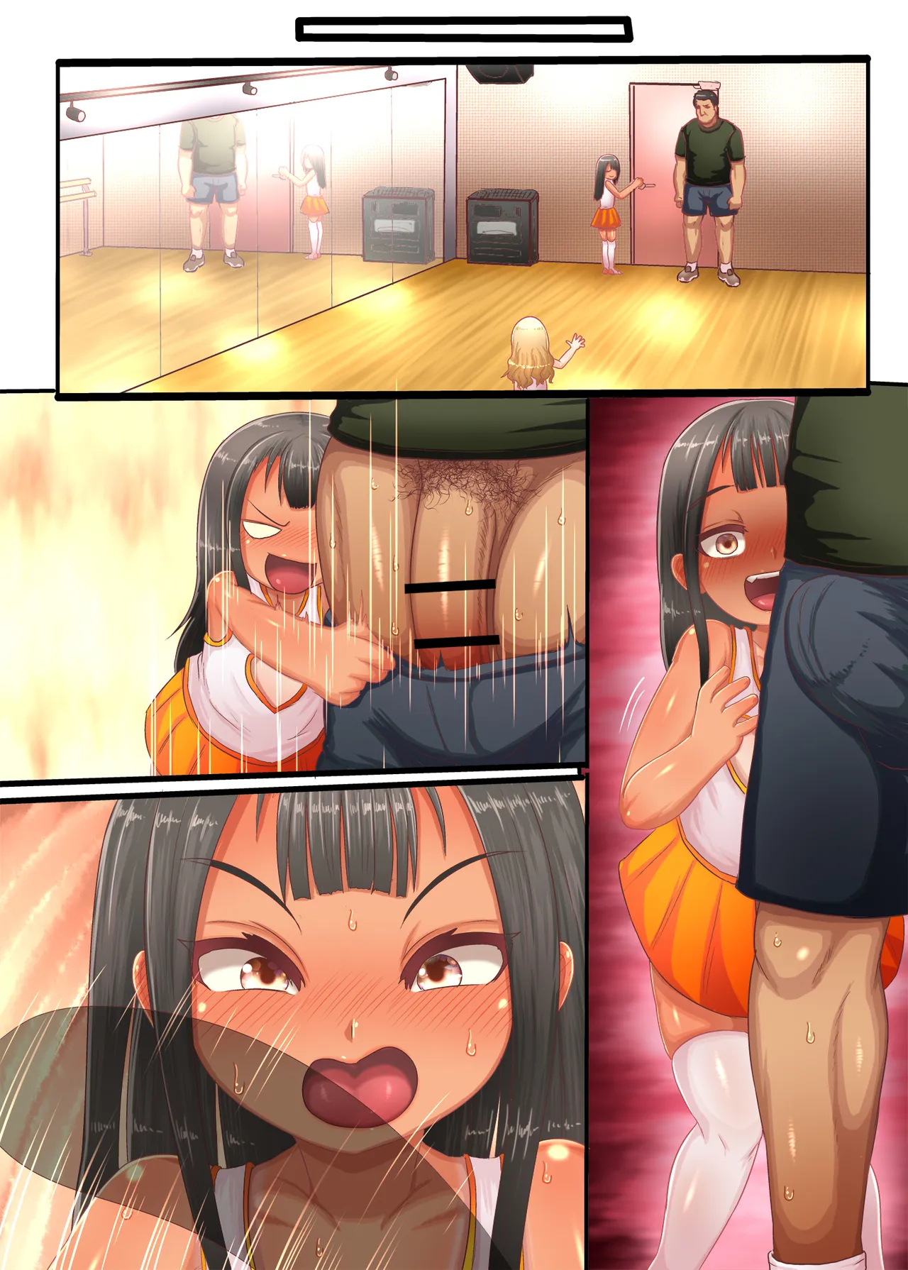 イタズラガキ!!ジムでガキがドスケベ誘惑 Page.37
