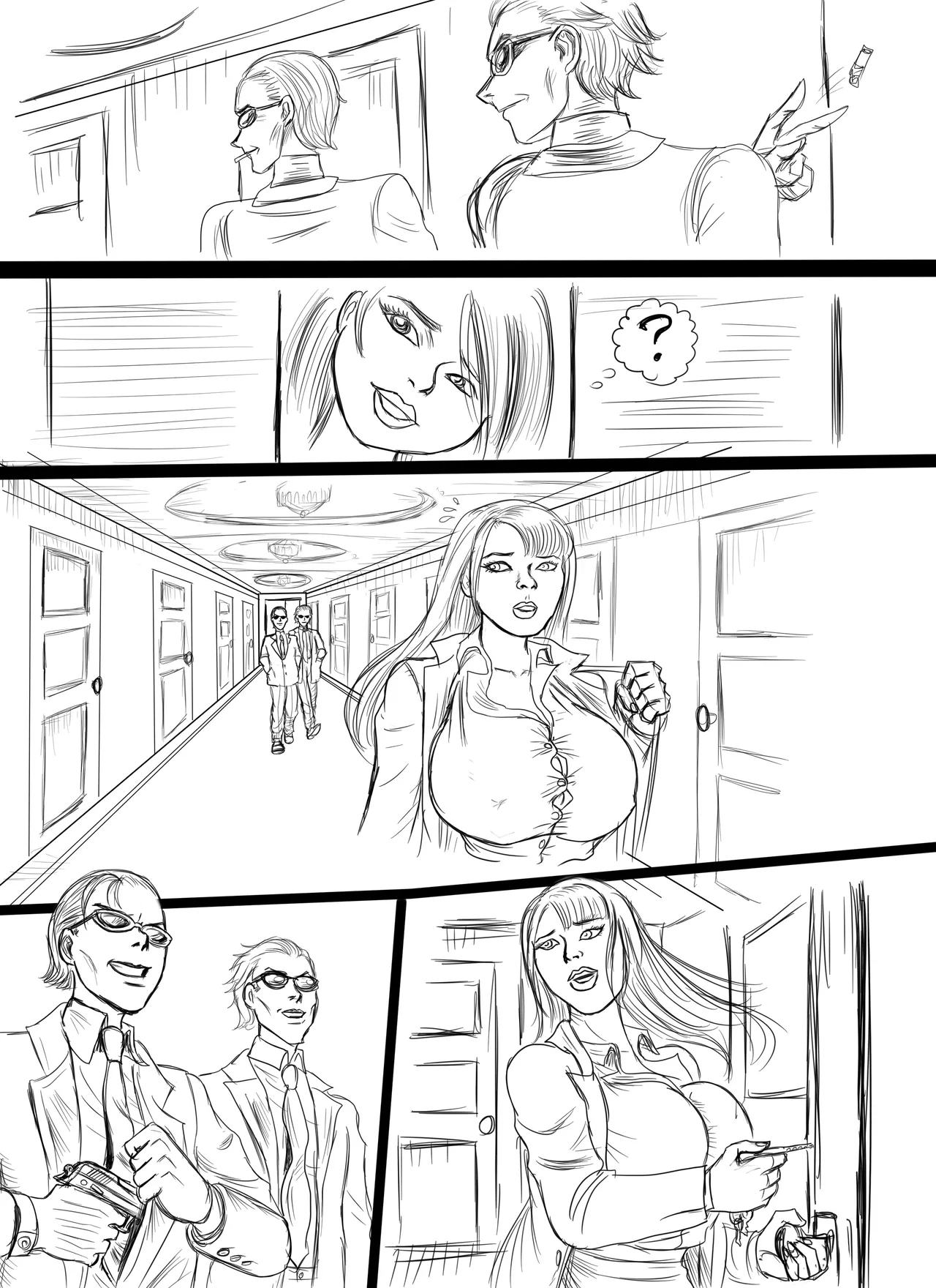 Asian SecretarIes ambushed by Yakuza Page.2
