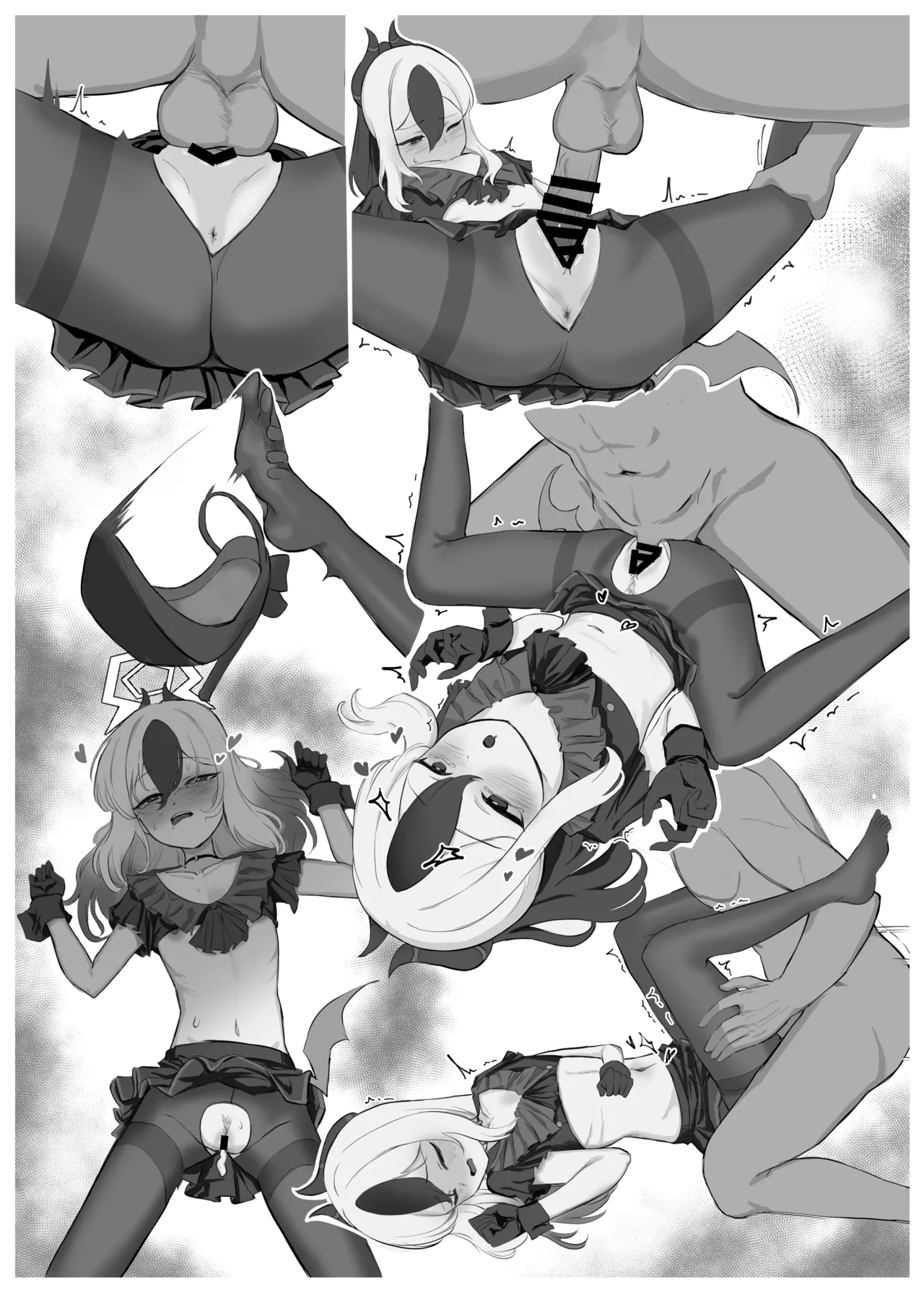 ブル○アーカイブ 安っぽくてペラペラなエロコスプレ、通称 ペラコス合同・改 Page.49