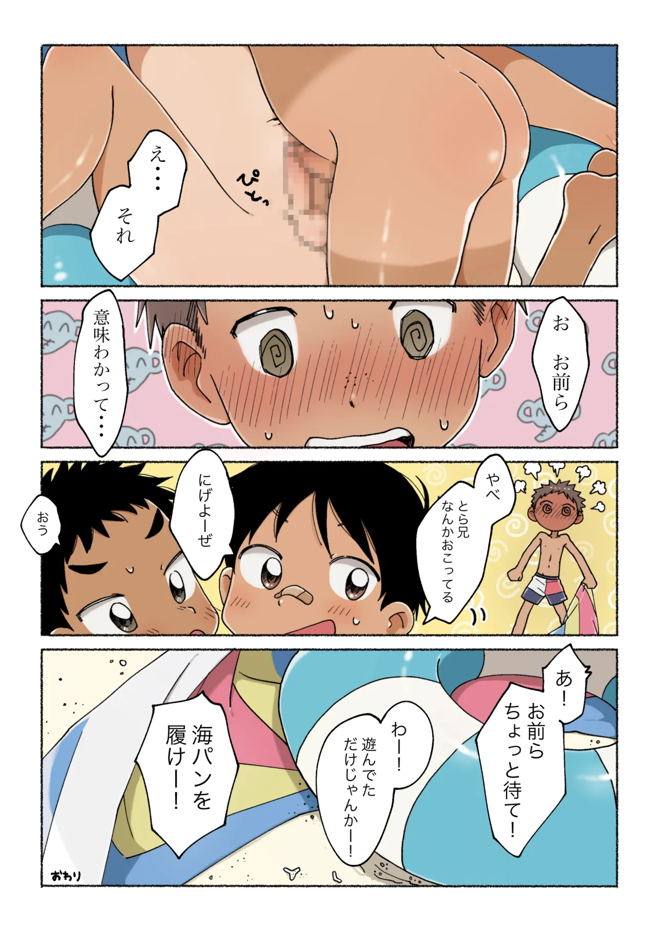 とある夏の海での出来事 Page.2