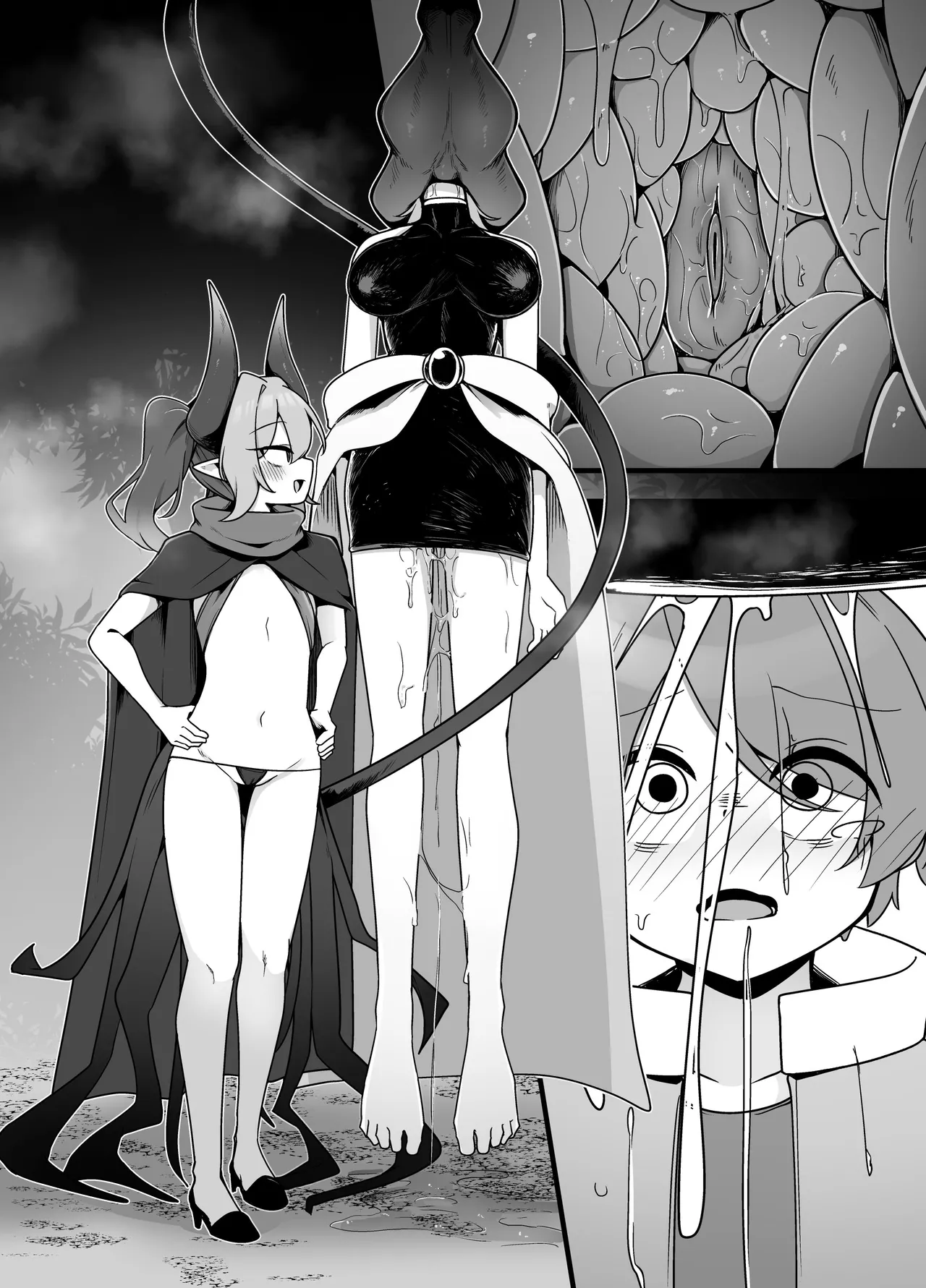 メスガ×サキュバスのマゾペットになる話 Page.27