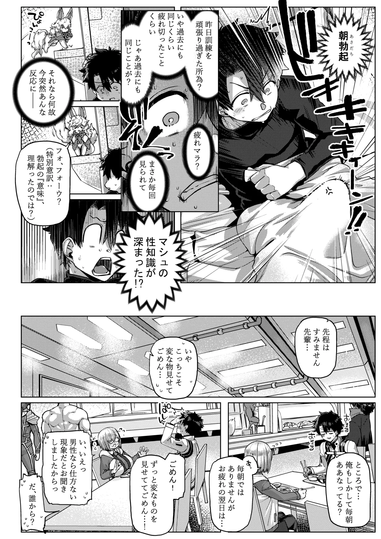僕の私のマシュ Page.5