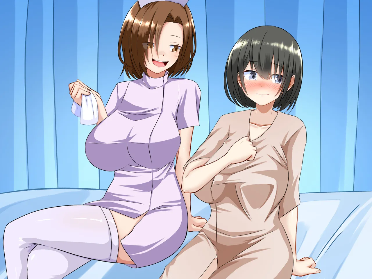 突然女体化した俺が入院した病院でナースとのエッチな入院生活 Page.153