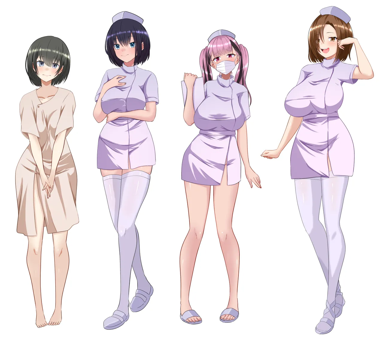 突然女体化した俺が入院した病院でナースとのエッチな入院生活 Page.181