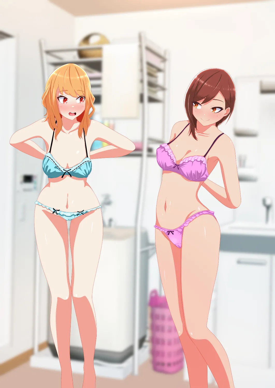 目が覚めたら同級生の女の子と入れ替わっていた Page.148