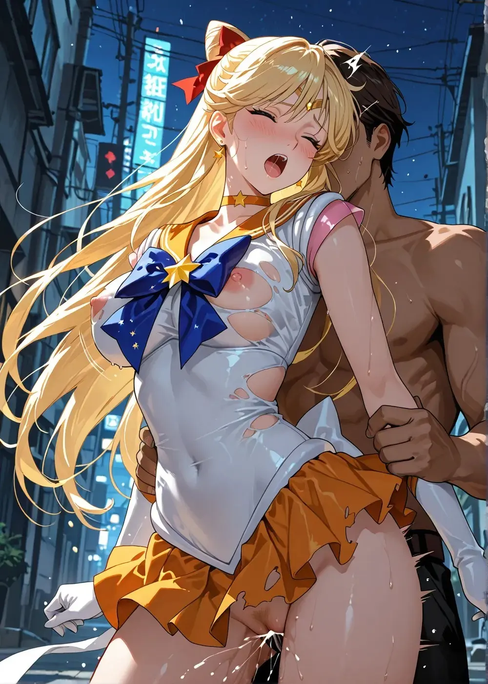 Sailor Moon cartoon parody 3d Page.200