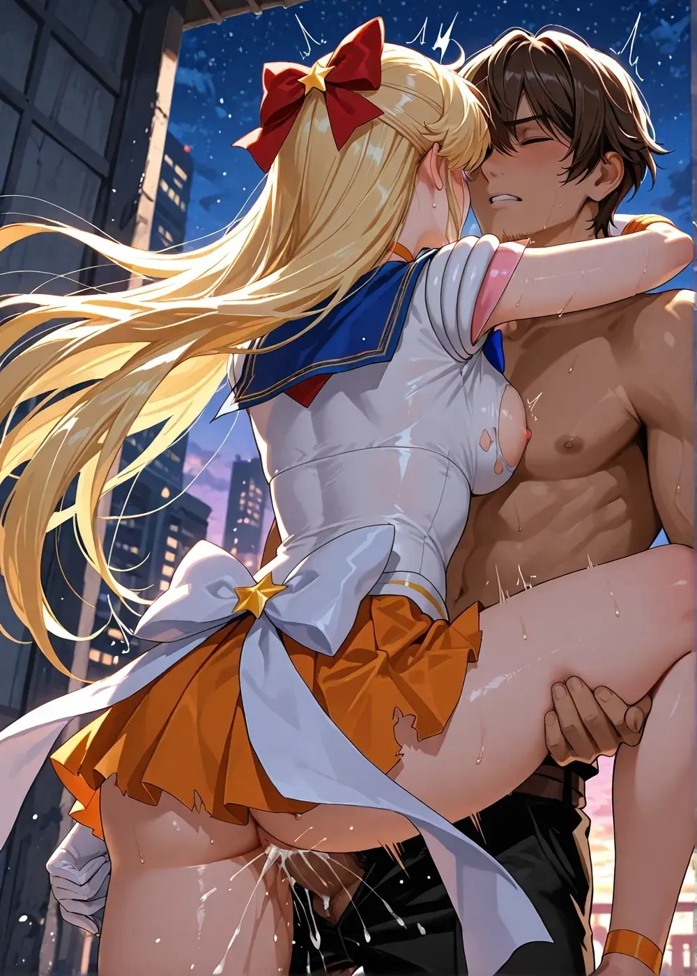 Sailor Moon cartoon parody 3d Page.256