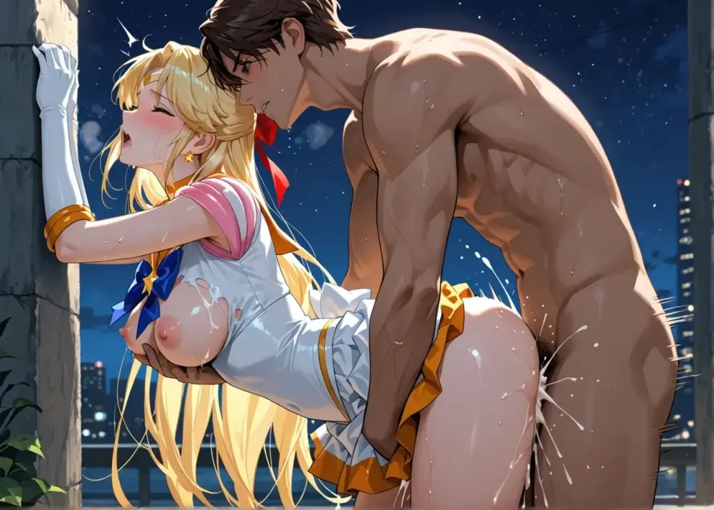 Sailor Moon cartoon parody 3d Page.382