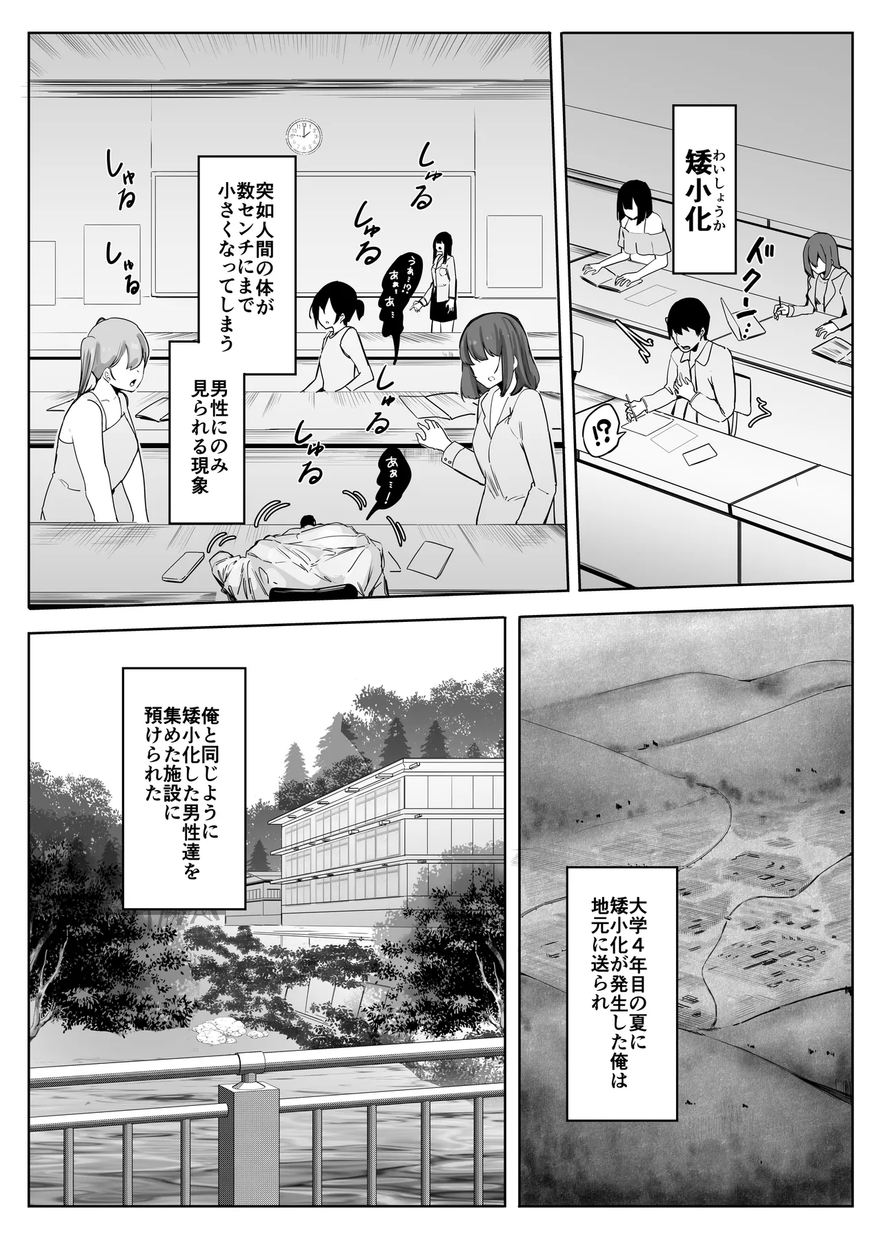 縮小したから地元に帰ったら幼馴染にメチャクチャ管理される話