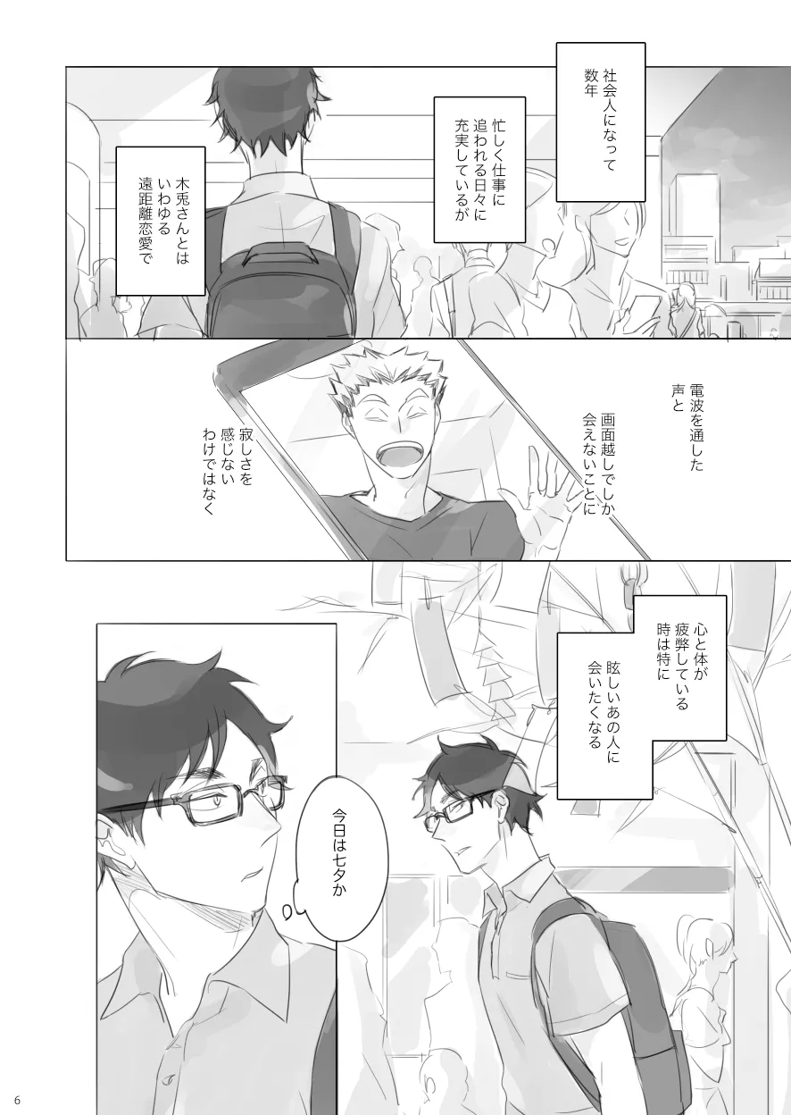 Long Distance Shooting Star - Haikyuu DJ Page.5