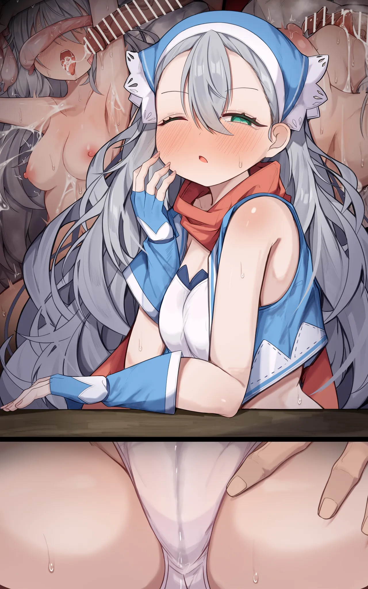性豪絶倫巨根金ピカモコモコ系主人公とカリンちゃん Page.23