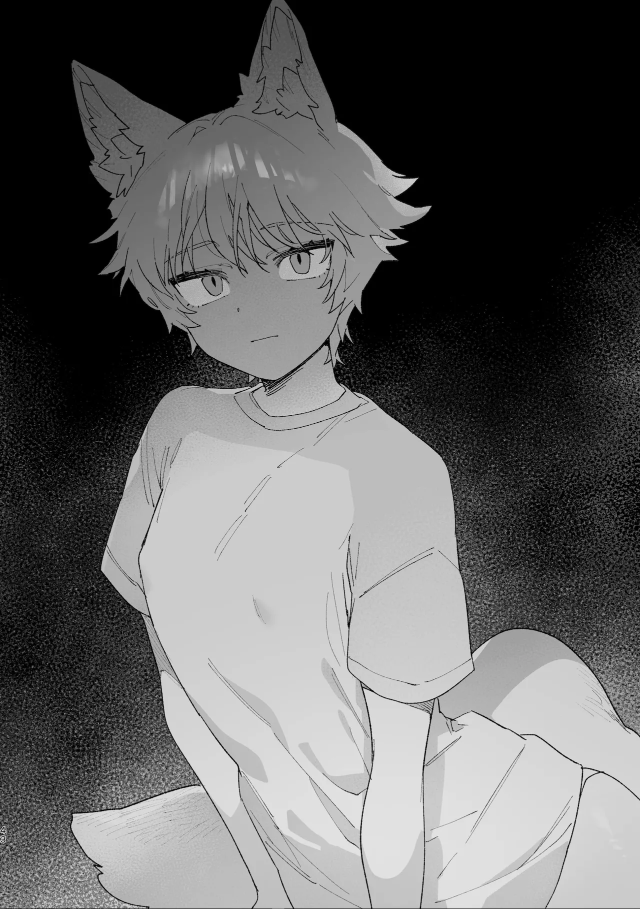 ♂が受け。コヨーテちゃん×甲斐犬くん Page.43