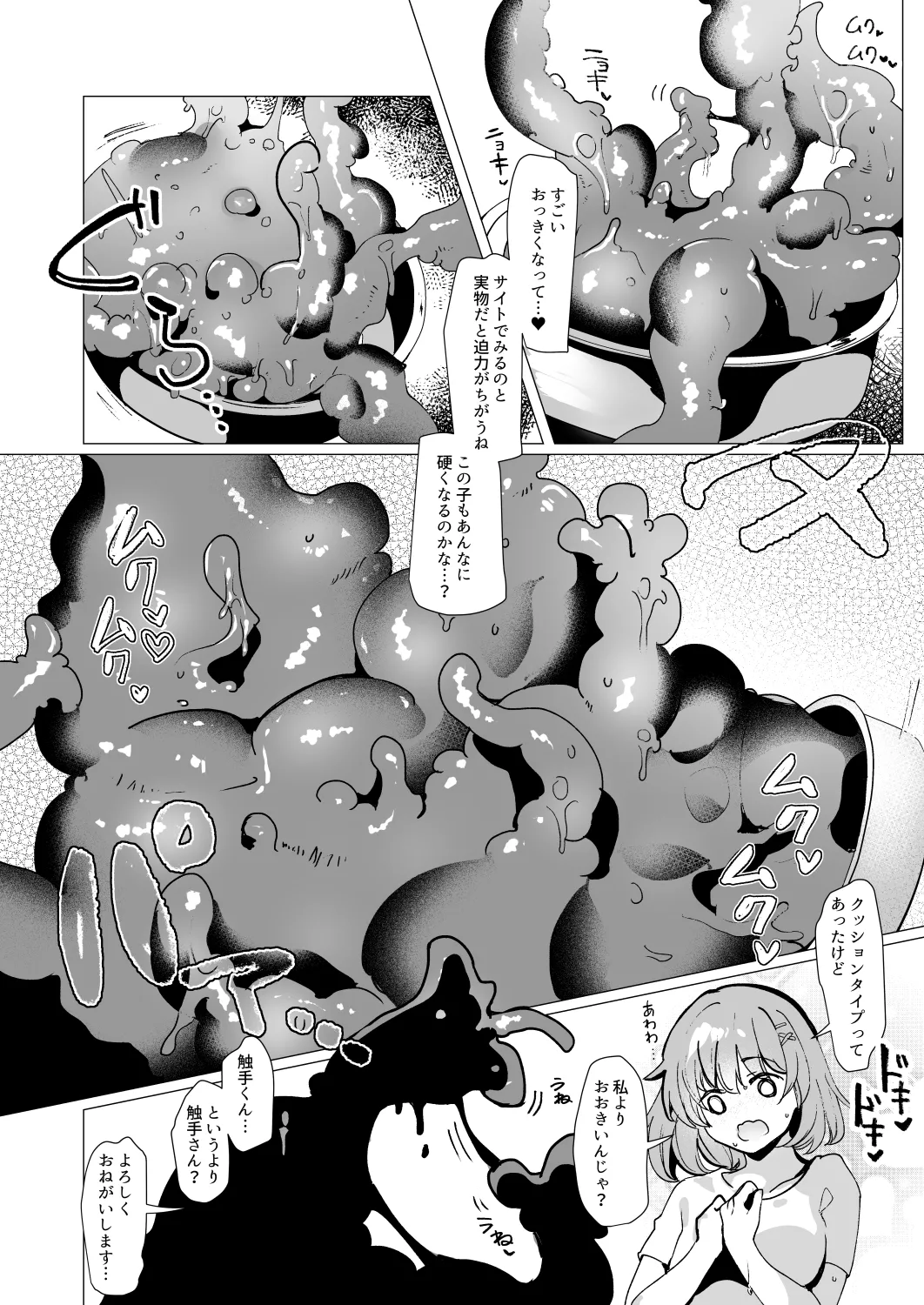 軽い気持ちで、触手を通販で買ったら苗床出産オナニーするまでドはまりしちゃった件 Page.10